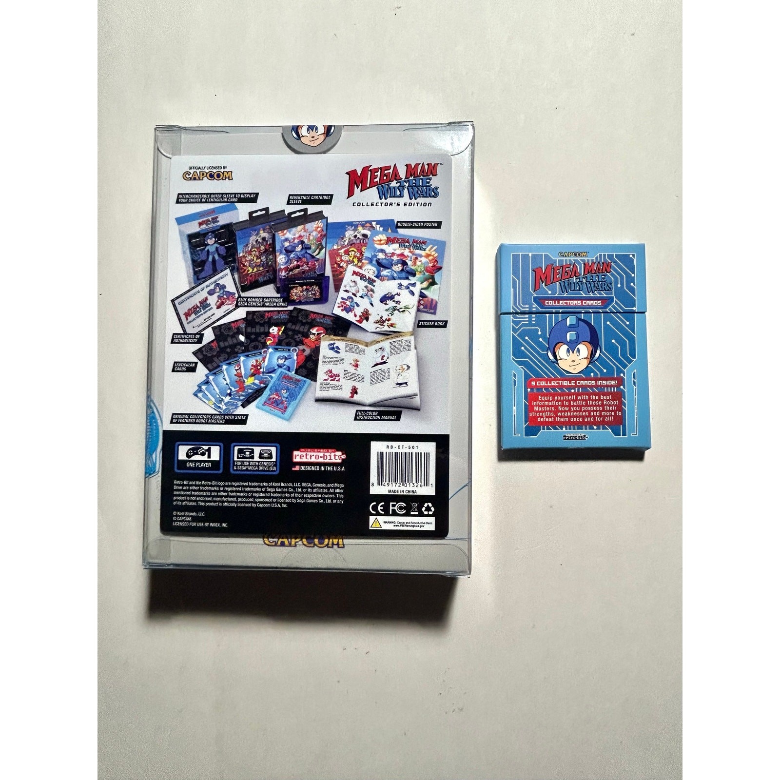 Mega Man the Wily Wars Collectors Edition (Genesis)New Sealed🔥No rips no tears