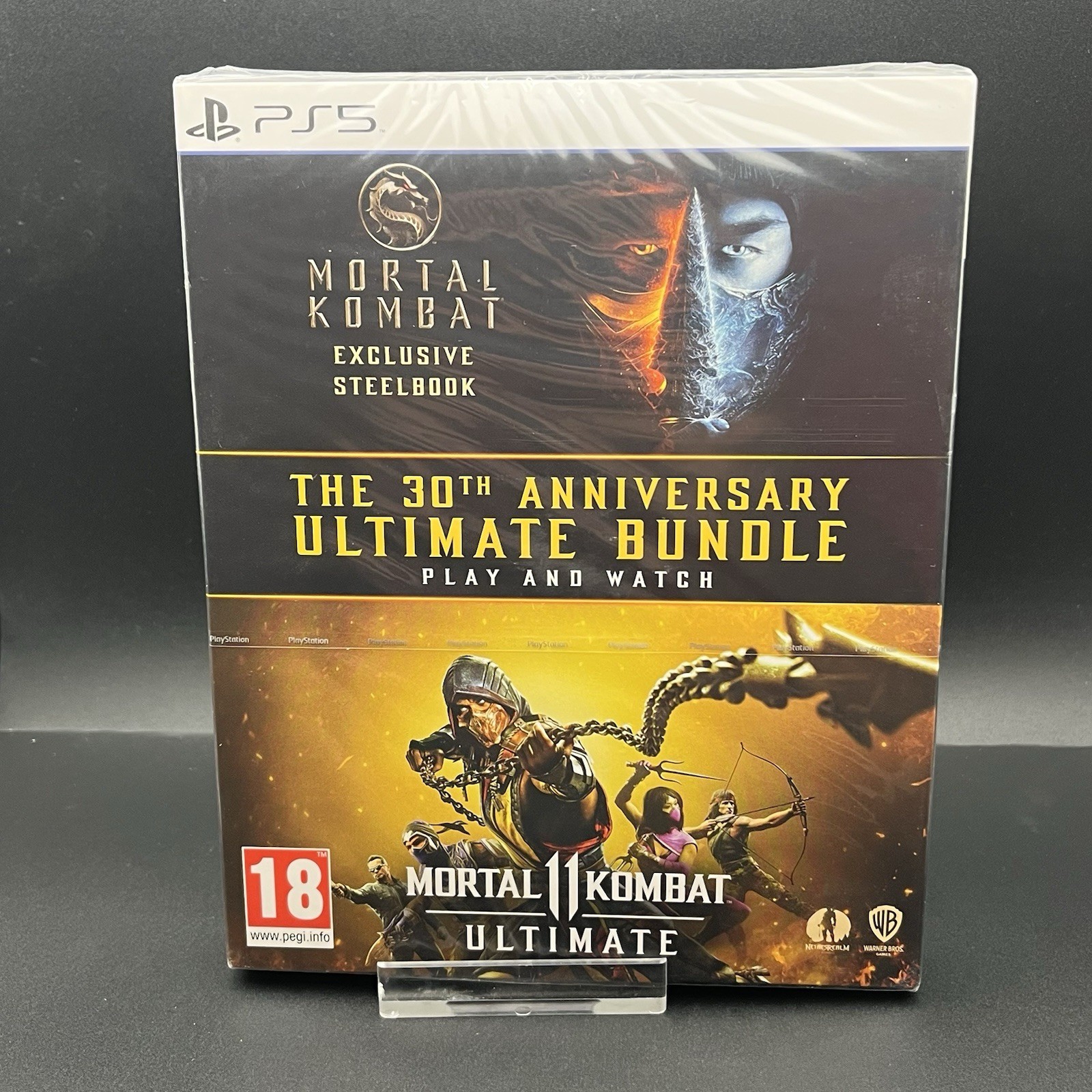 Mortal Kombat 11 Ultimate 30th Anniversary Steelbook + Movie (Ultra Rare Item)