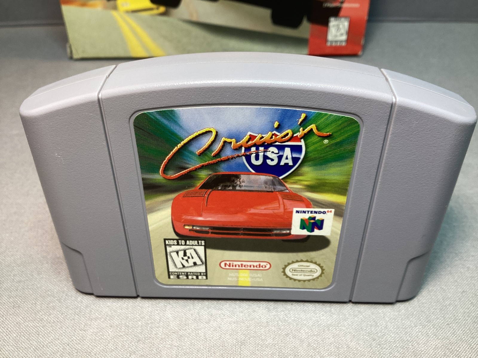 Cruis’n USA N64 – Nintendo 64 (1996) Complete In Box CIB