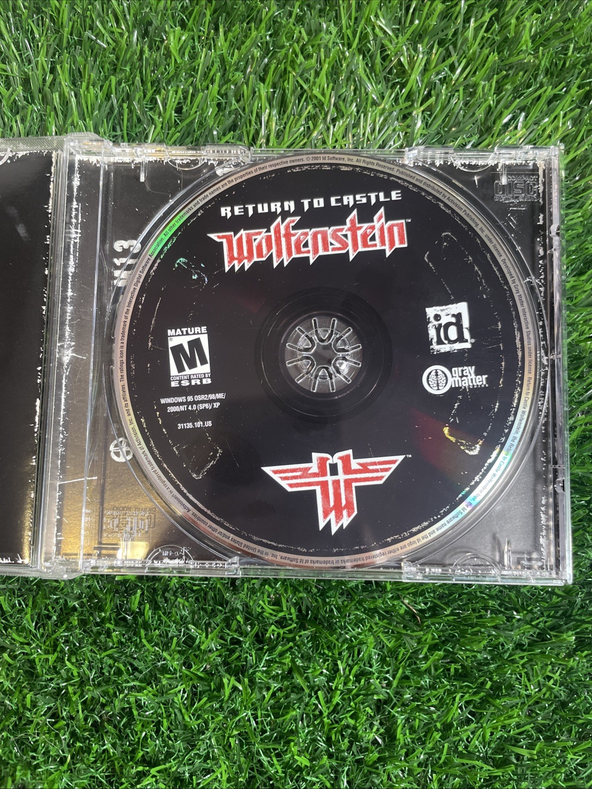Return To Castle Wolfenstein PC CD-ROM WIN 95/98/ME/2000/XP