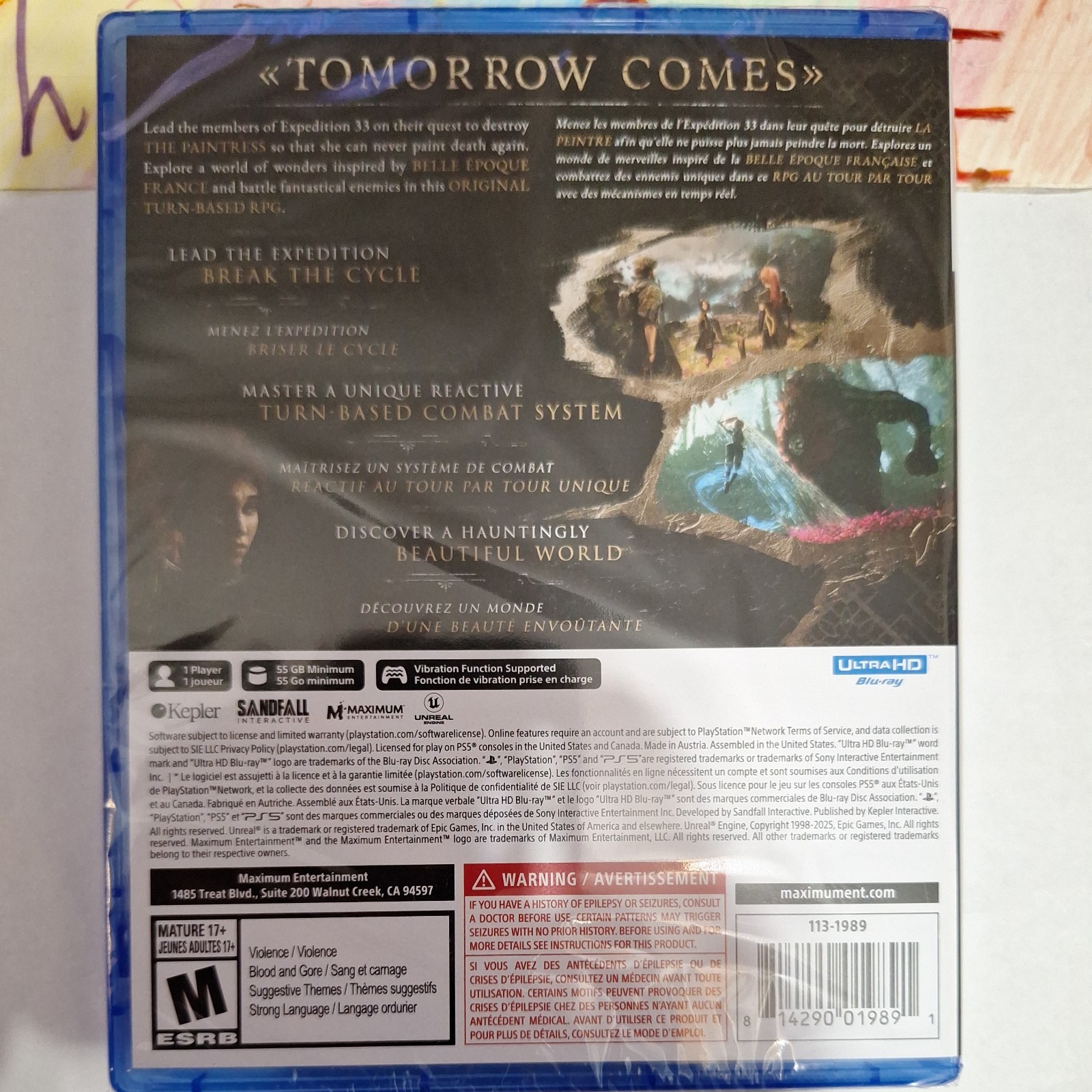 Clair Obscur Expedition 33 (PlayStation 5) Brand New PS5 Game Sealed