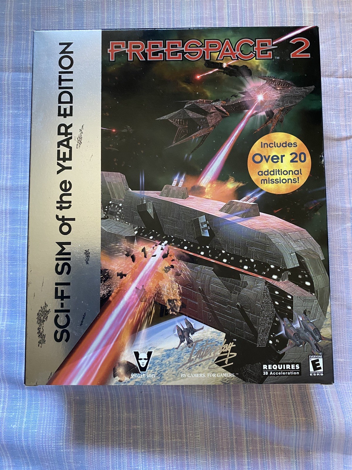 FreeSpace 2 (2000) PC CD-ROM Big Box Limited Edition Game Manual Included