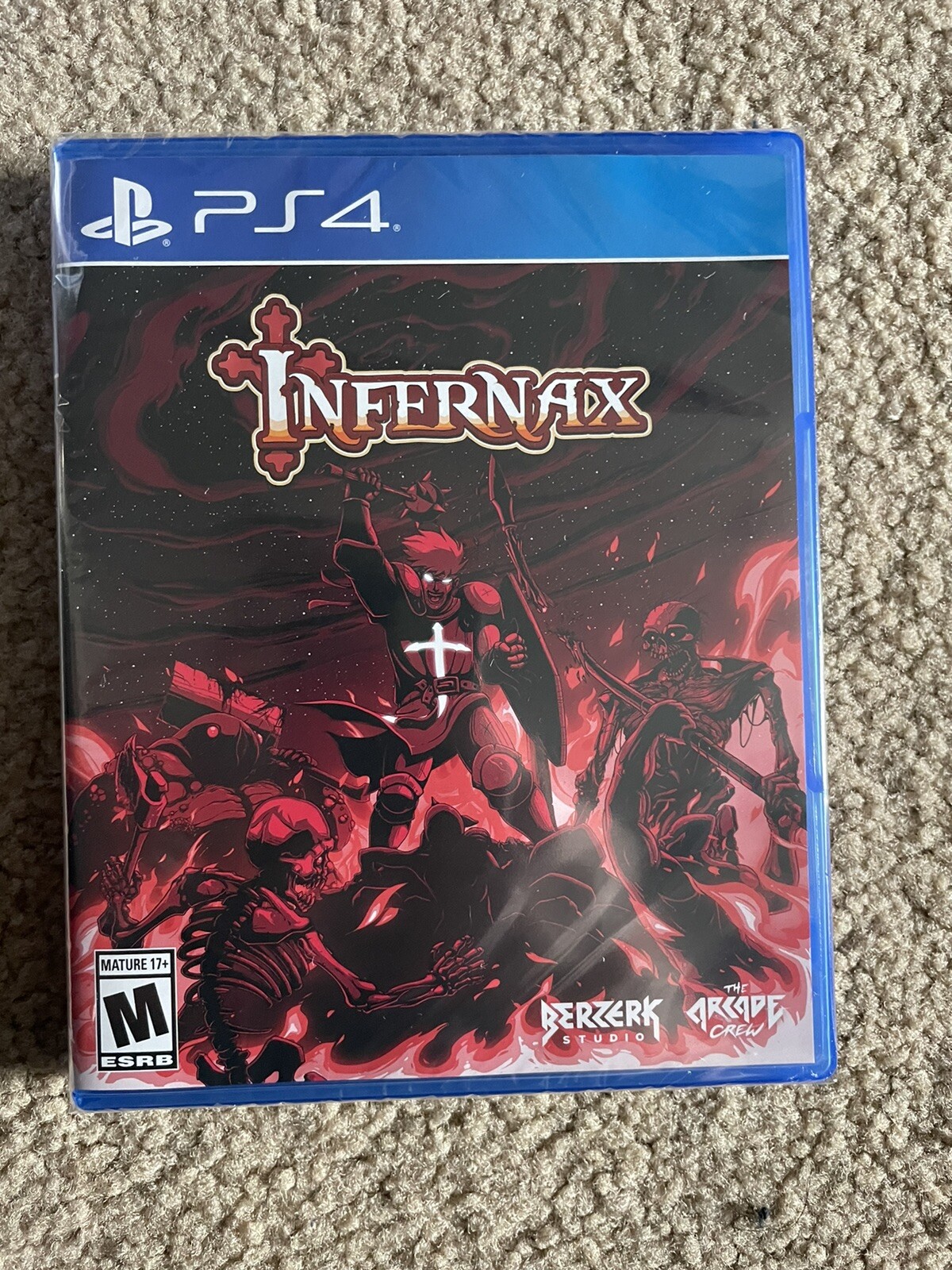 Infernax PlayStation 4 PS4 Brand New Factory Sealed Limited Run Games