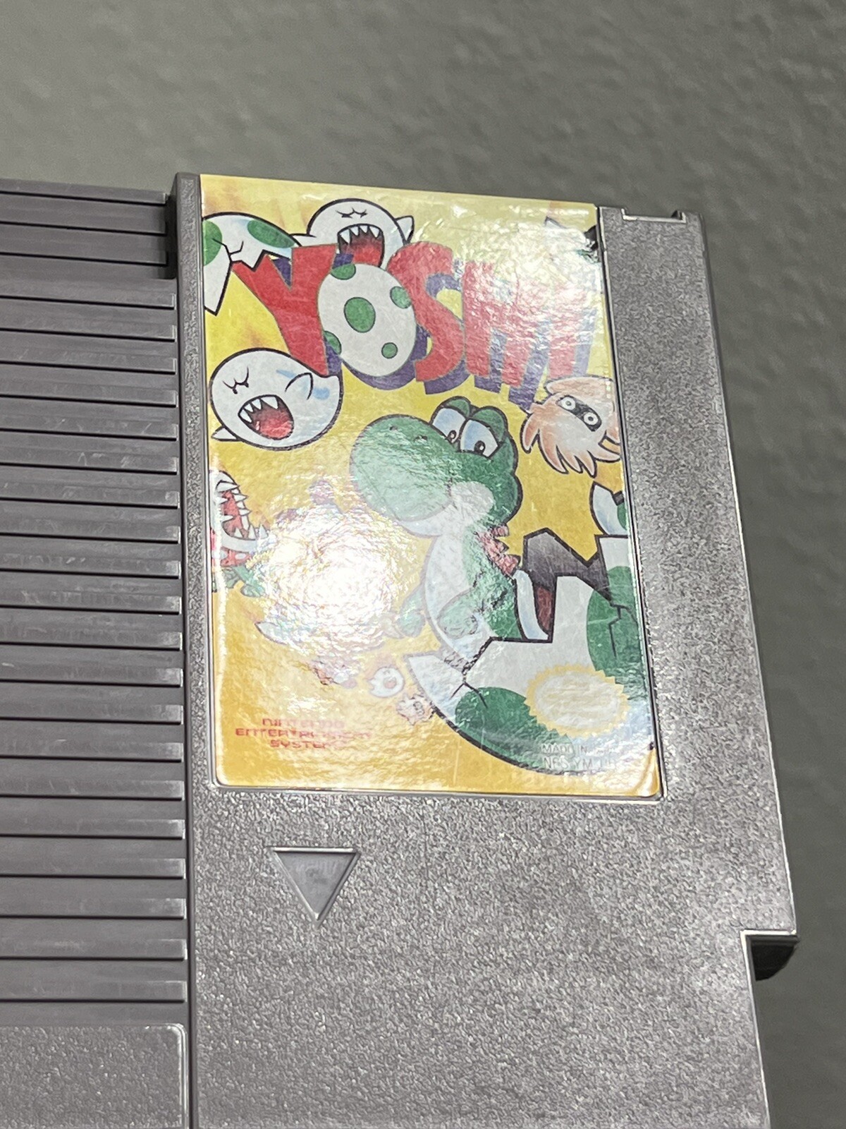 Yoshi (Nintendo Entertainment System, 1992) NES Cartridge w/ Manual