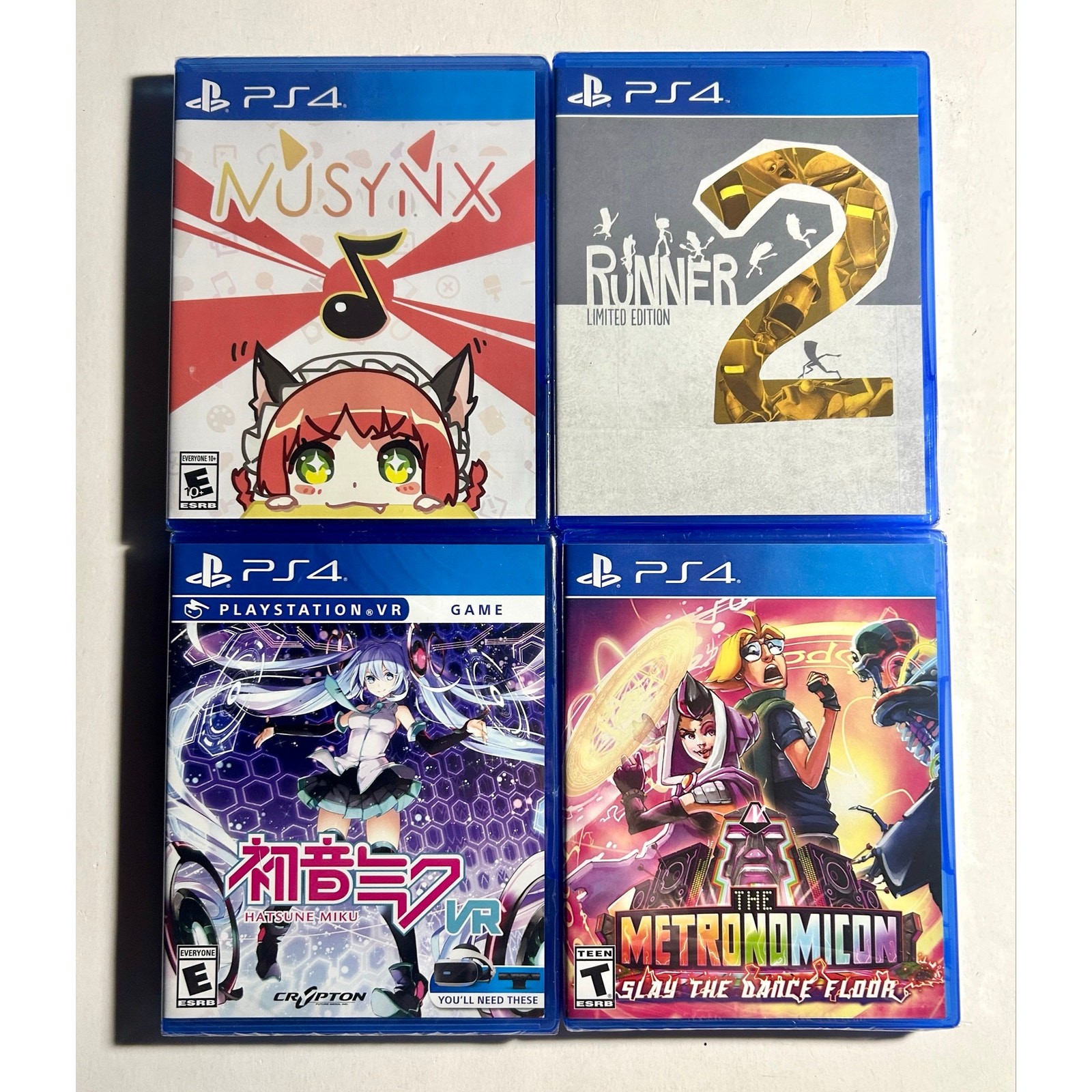 PS4 PlayStation 4 Music / Rhythm Video Game Lot New🔥No tears