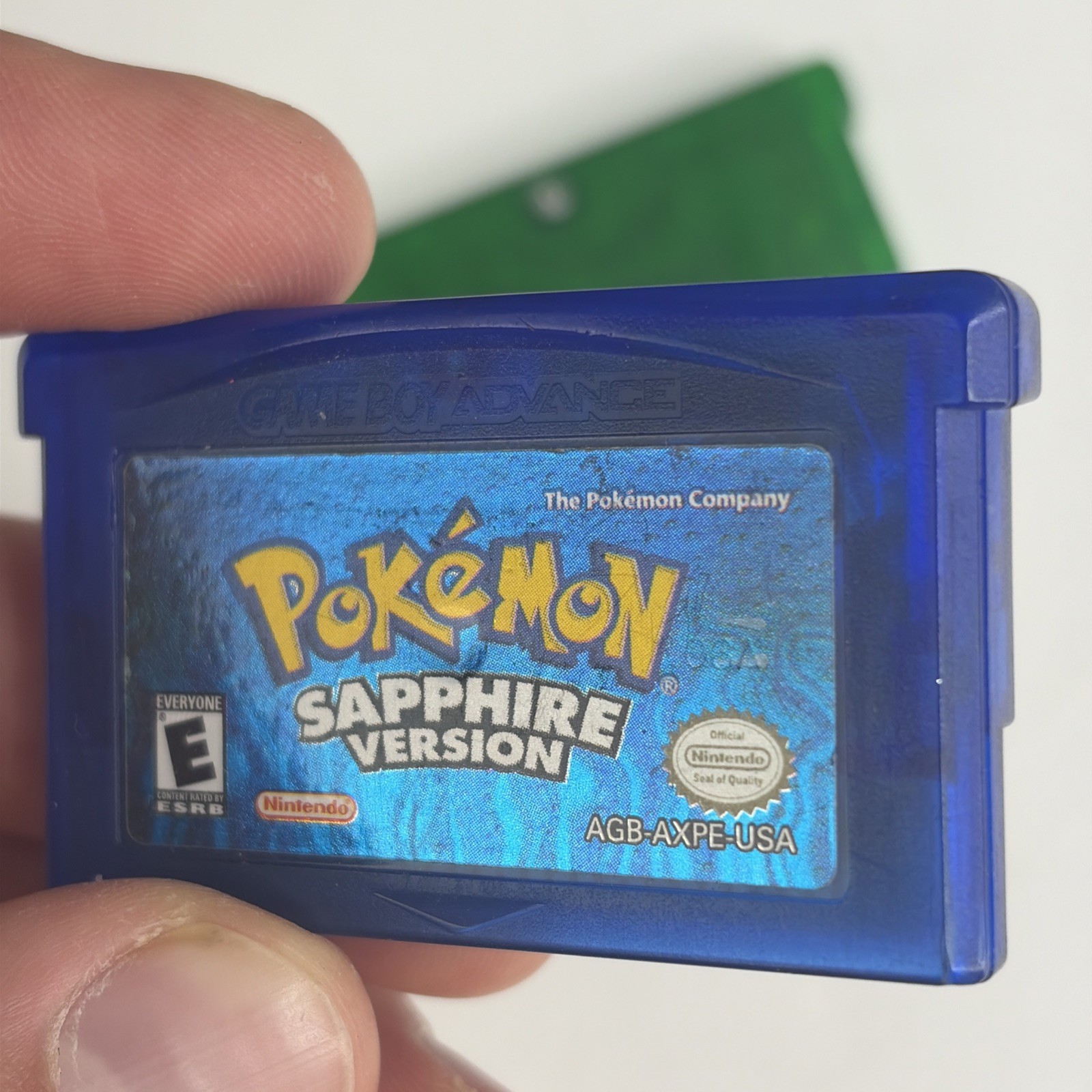 Pokemon Emerald Ruby Sapphire Version Authentic New Battery Gameboy Advance