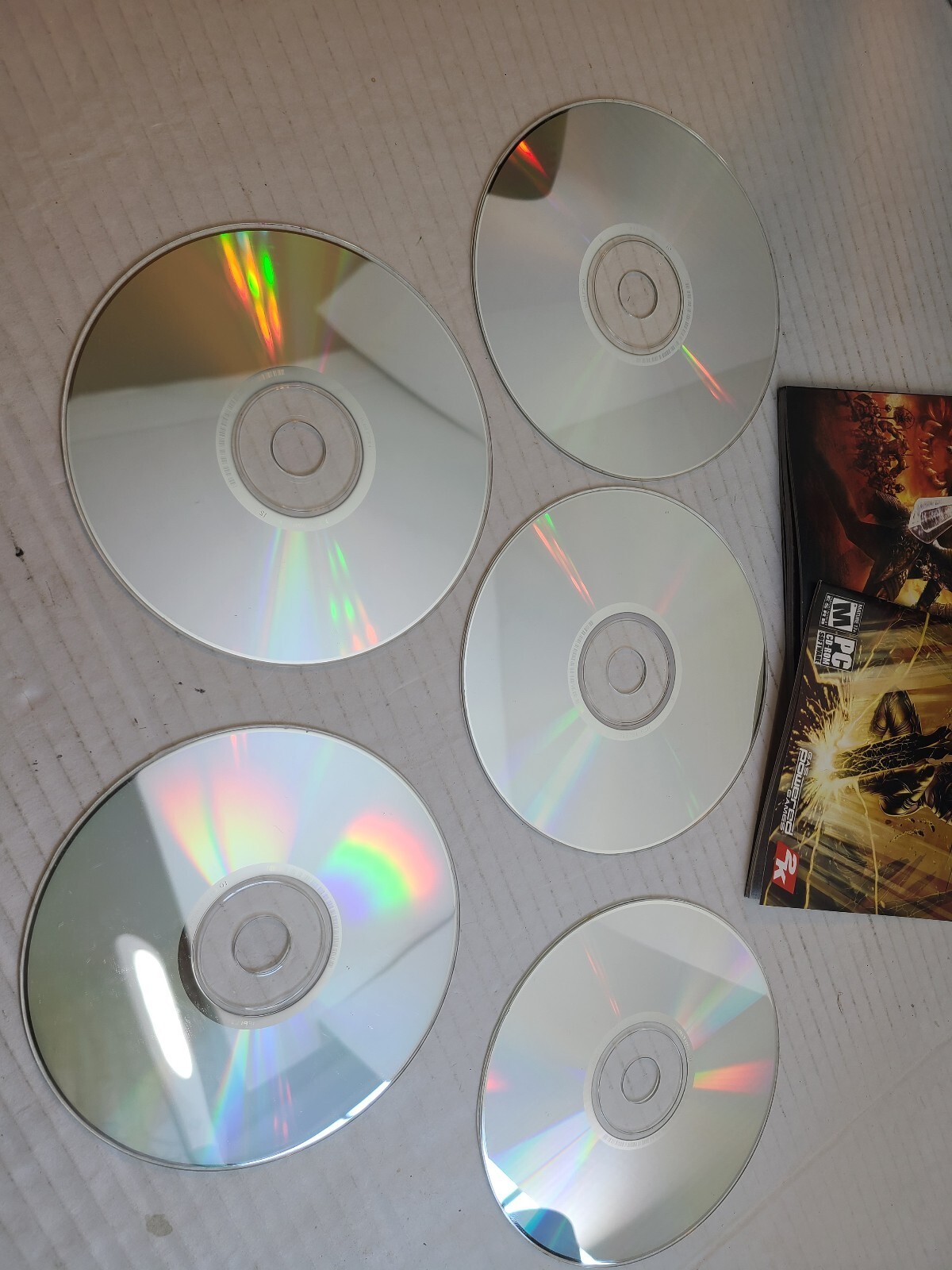 RPG Dungeon Siege II 2005 PC Action Game Mature 17+ 5 Discs & Booklets GUC