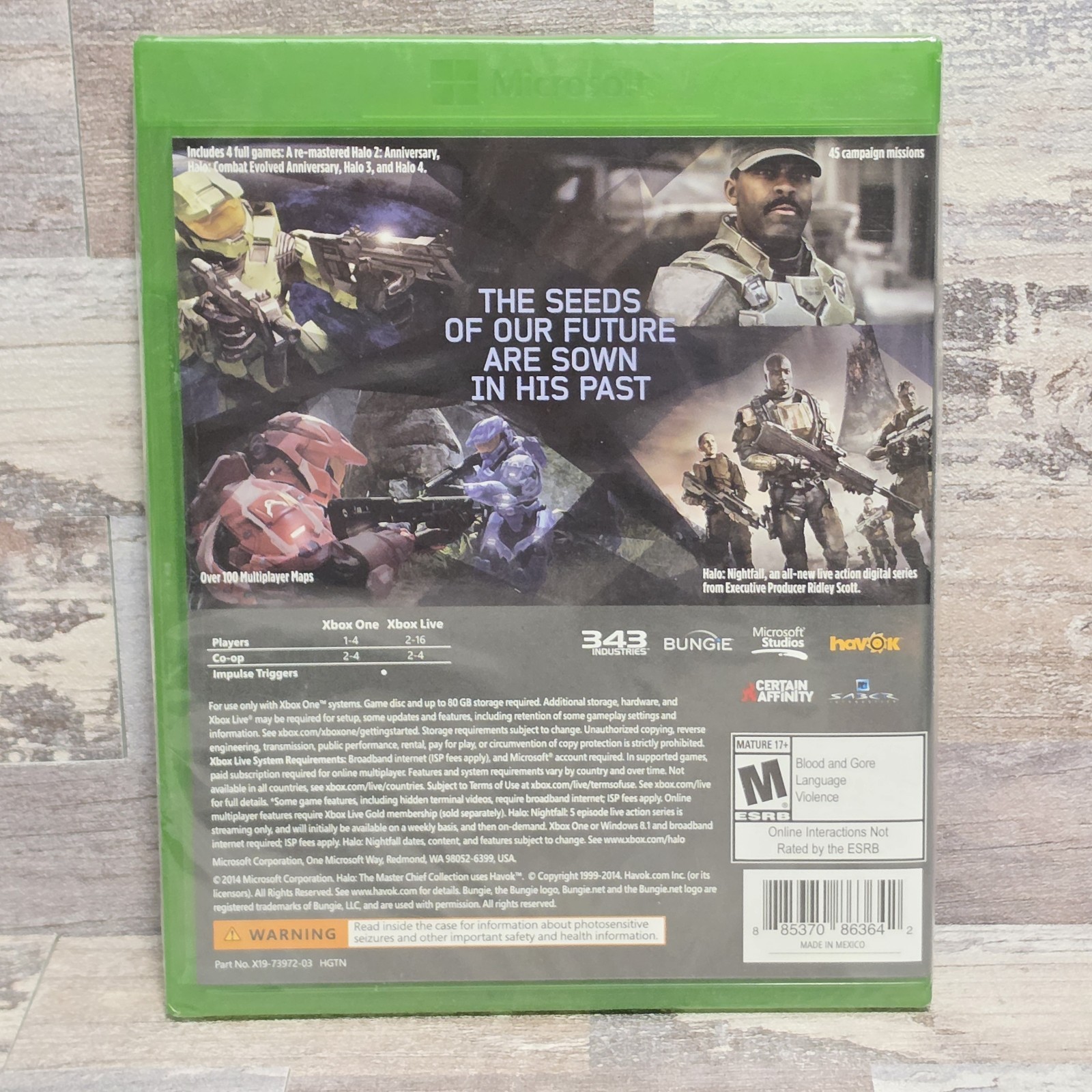 Halo: The Master Chief Collection (Microsoft Xbox One, 2014)