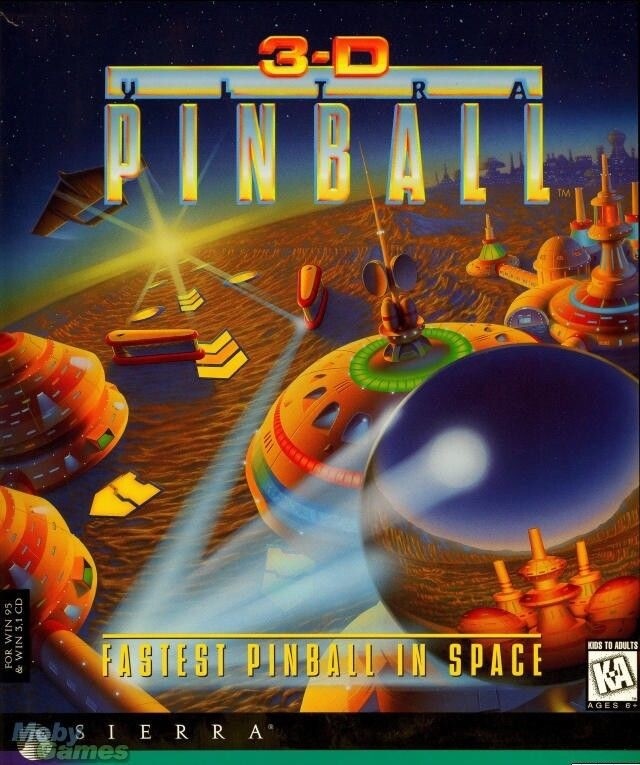 3D ULTRA PINBALL +1Clk Windows 11 10 8 7 Vista XP Install