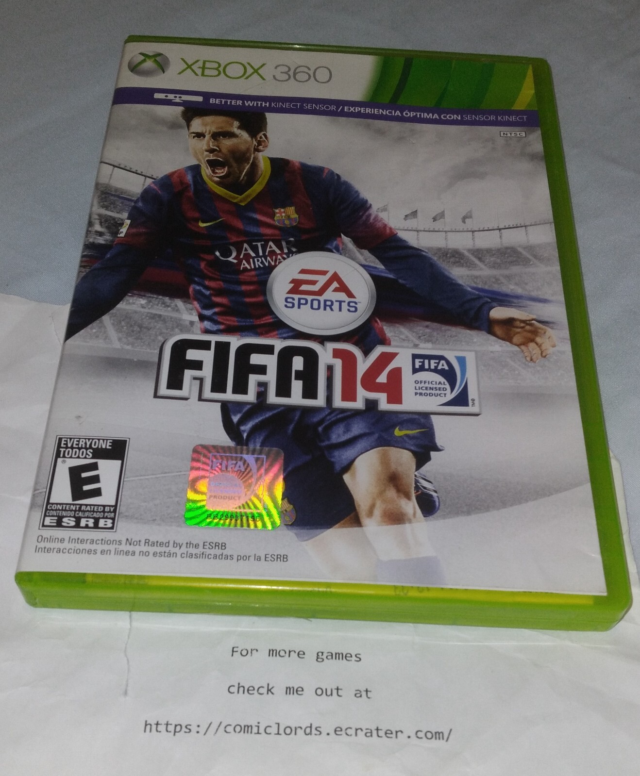 FIFA 14 Soccer (Microsoft Xbox 360, 2013)