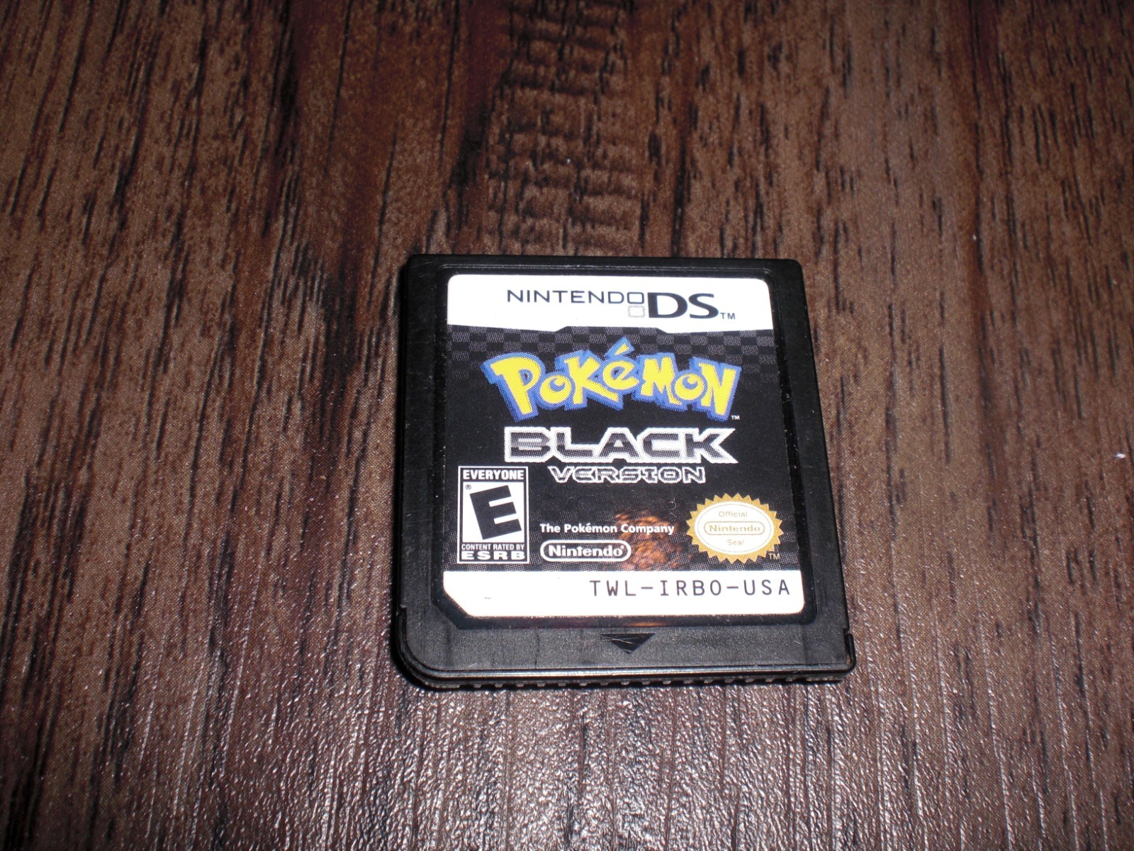 Pokemon Black 1 Version AUTHENTIC GENUINE Game Nintendo DS DSi 3DS 2DS XL TESTED