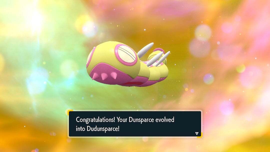✨ SHINY DUDUNSPARCE ✨ 3 SEGMENTS! ULTRA RARE COMBO for Pokemon Scarlet & Violet!