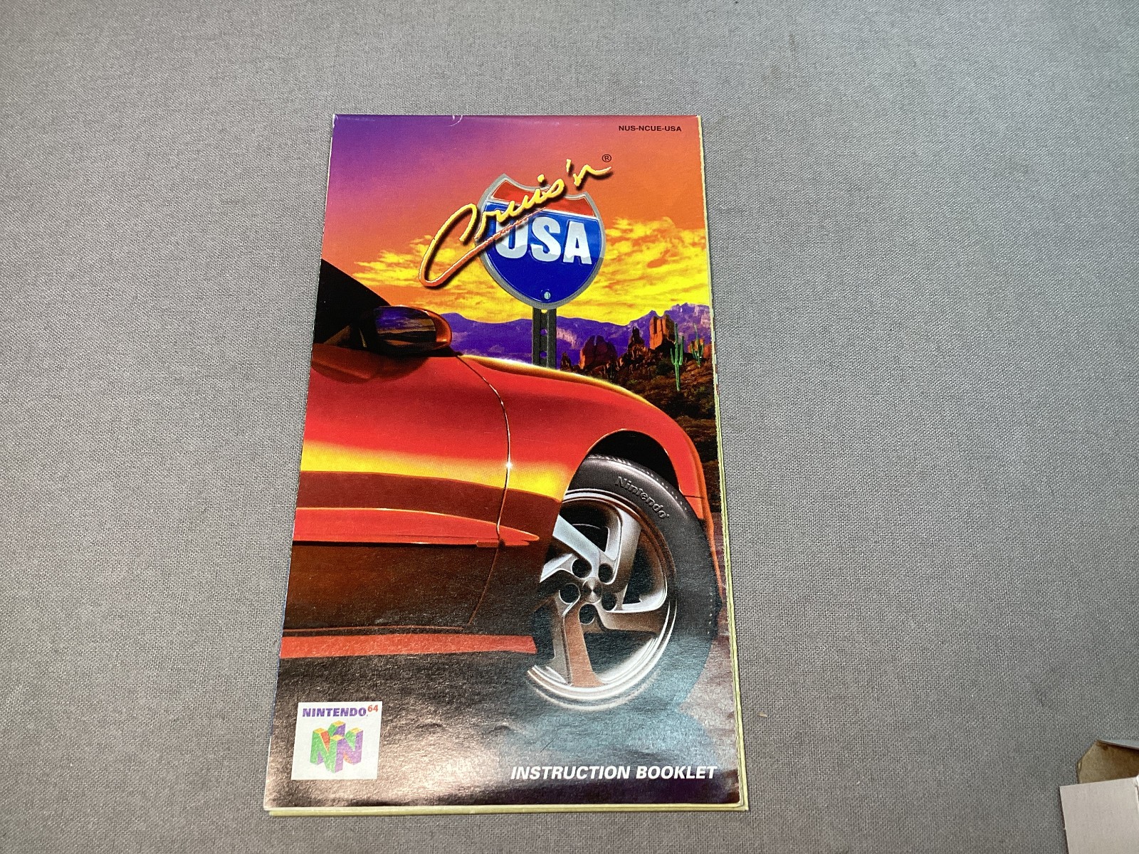 Cruis’n USA N64 – Nintendo 64 (1996) Complete In Box CIB