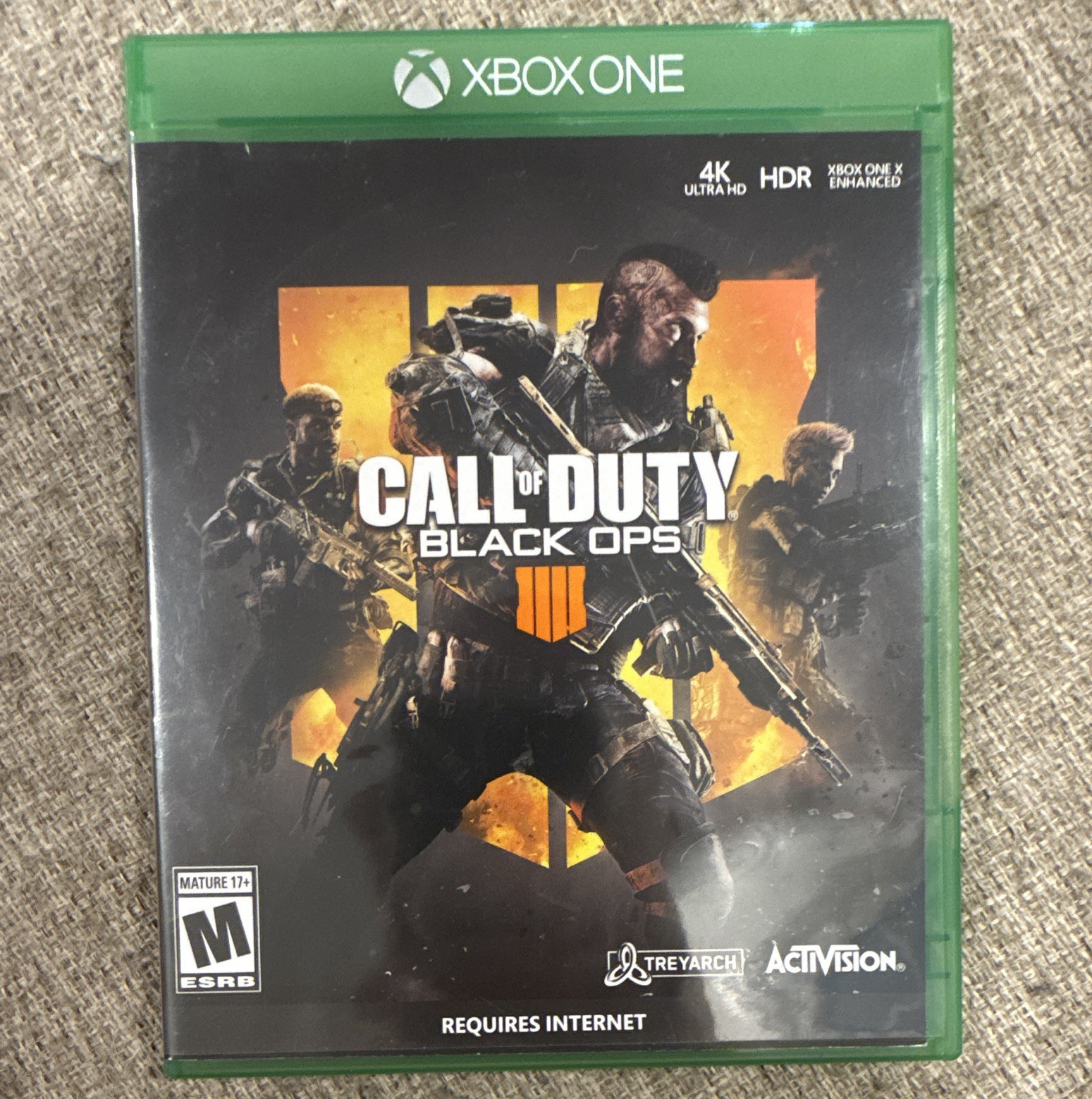 Activision Call of Duty: Black Ops 4 Xbox One M Shooter Battle Royale 2018