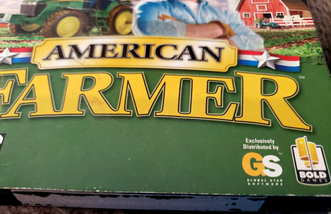 2004 American Farmer John Deere PC CD-ROM Game with Box BOLD Games EUC