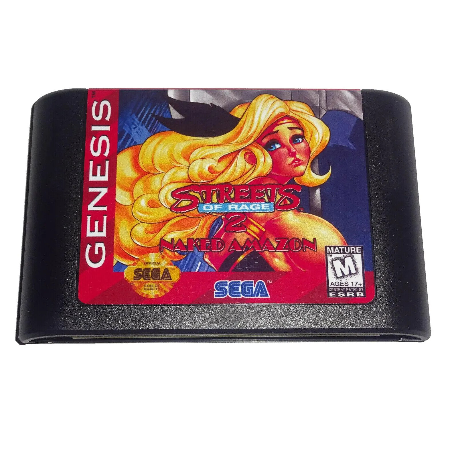 Streets of Rage 2 – Naked Amazon Sega Genesis Cartridge
