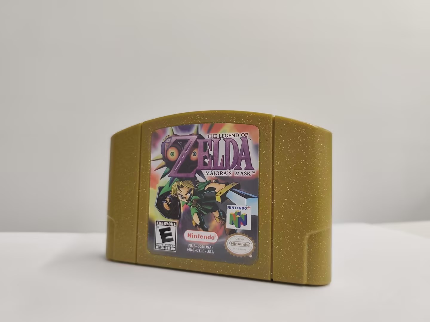 Legend of Zelda Majora’s Mask Nintendo 64 N64 Holographic Collector’s Edition