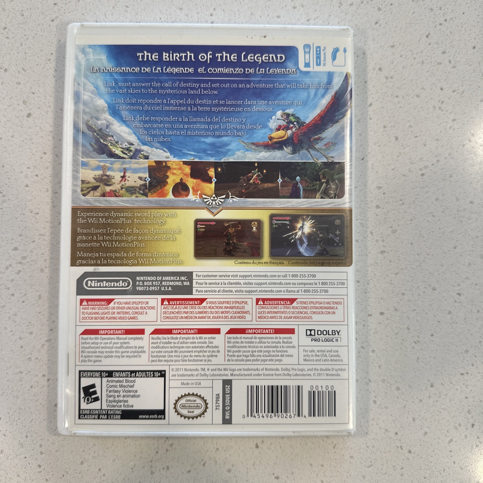 The Legend of Zelda: Skyward Sword (Wii)- 2-Disc Special Edition with Soundtrack