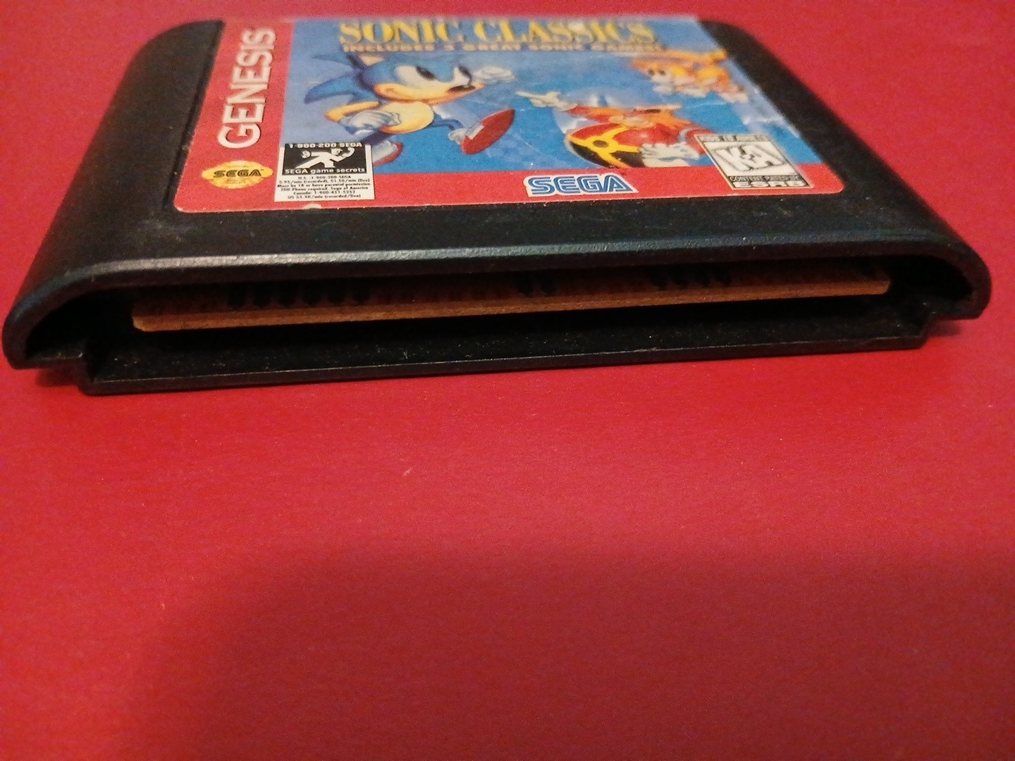 SEGA Sonic Classics Game Cartridge for Sega Genesis (KA-Kids to Adults) Untested