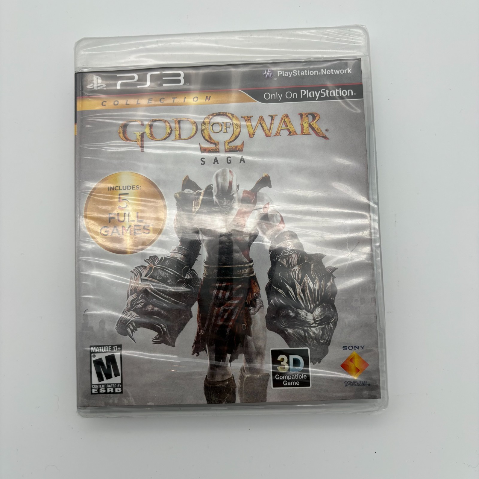 BRAND NEW God of War Saga (Sony Playstation 3, 2012) PS3 FACTORY SEALED