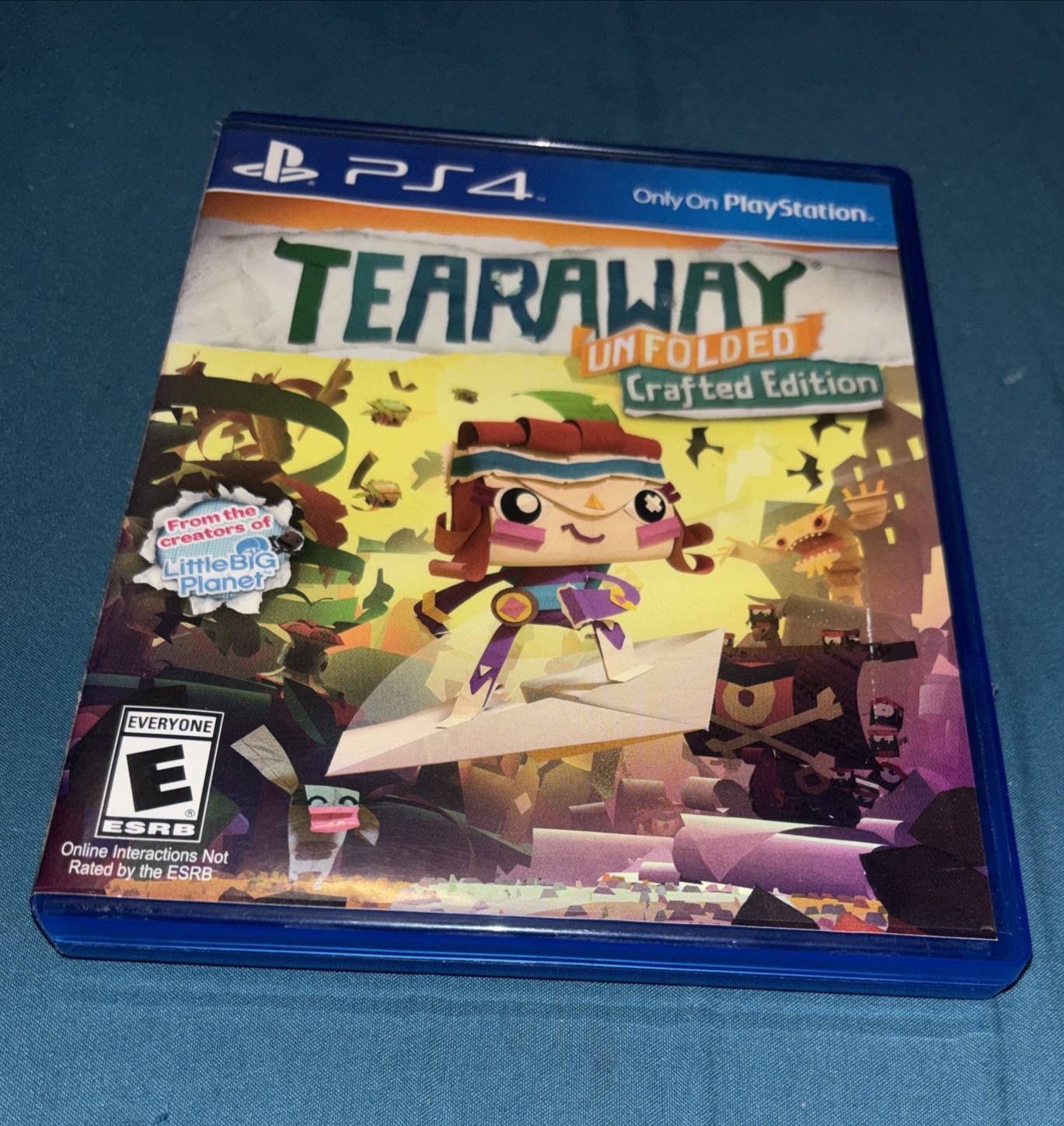 Tearaway Unfolded Crafted Edition for Sony PlayStation 4 Great Shape
