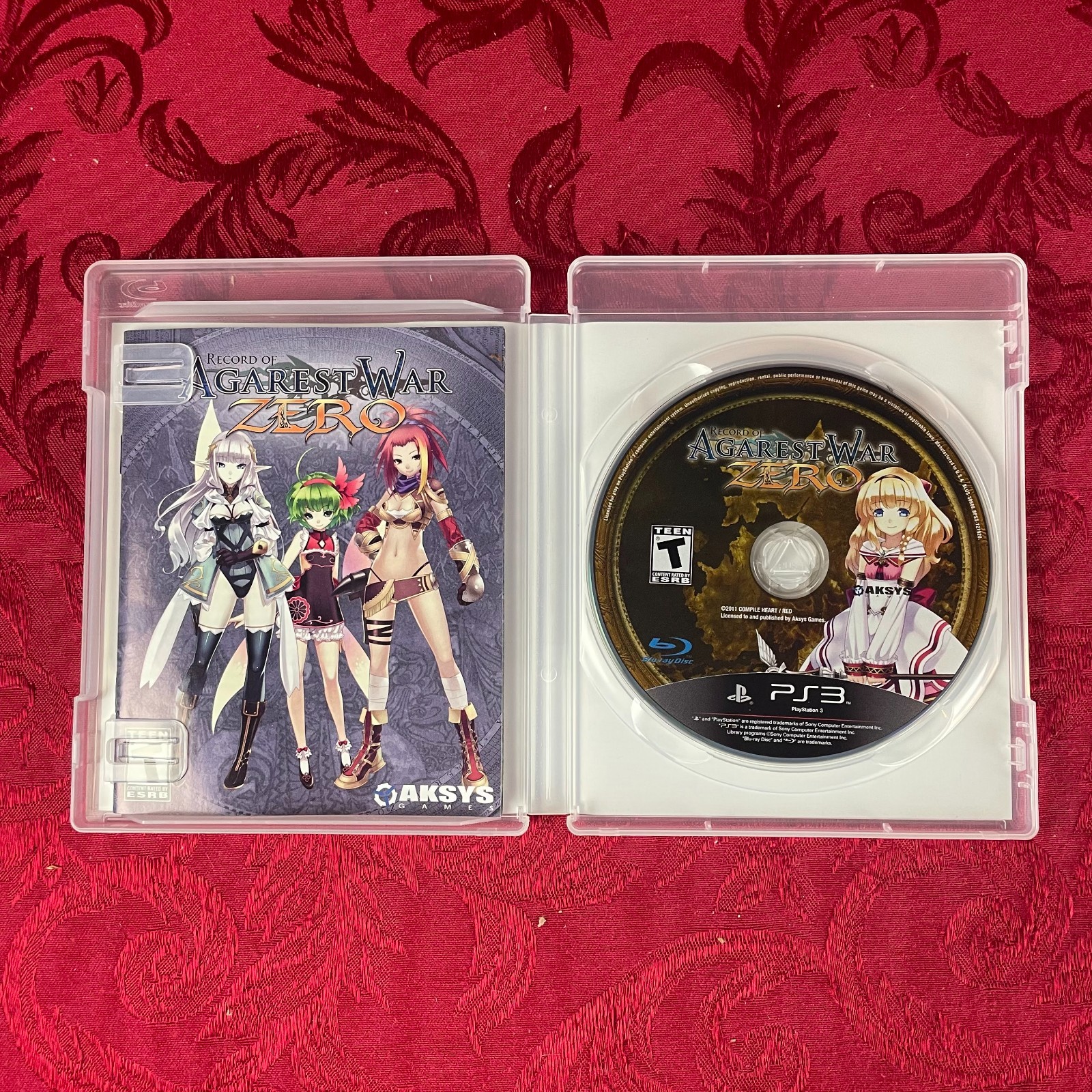 RECORD OF AGAREST WAR ZERO: Limited Edition (PS3) AKSYS Games, Compile Heart