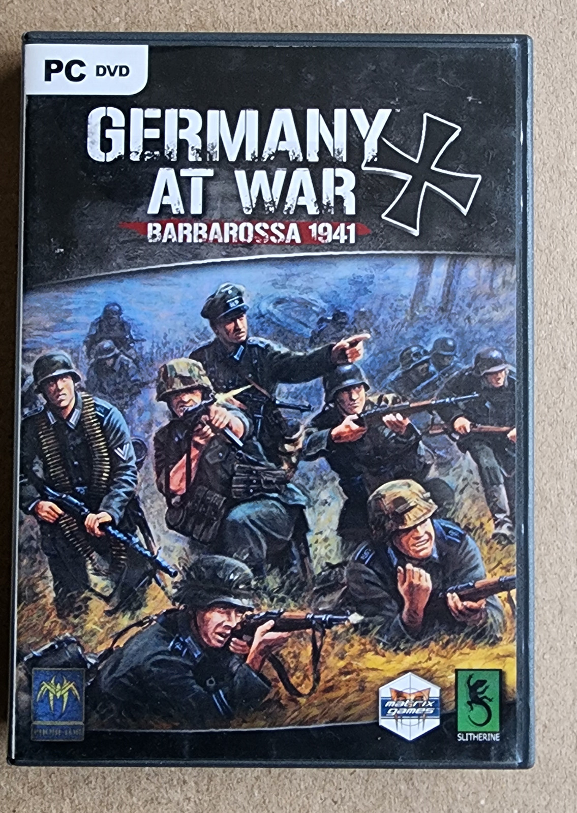 Germany At War Barbarossa 1941 (2013) PC Wargame w/ Install Code, Manual On CD