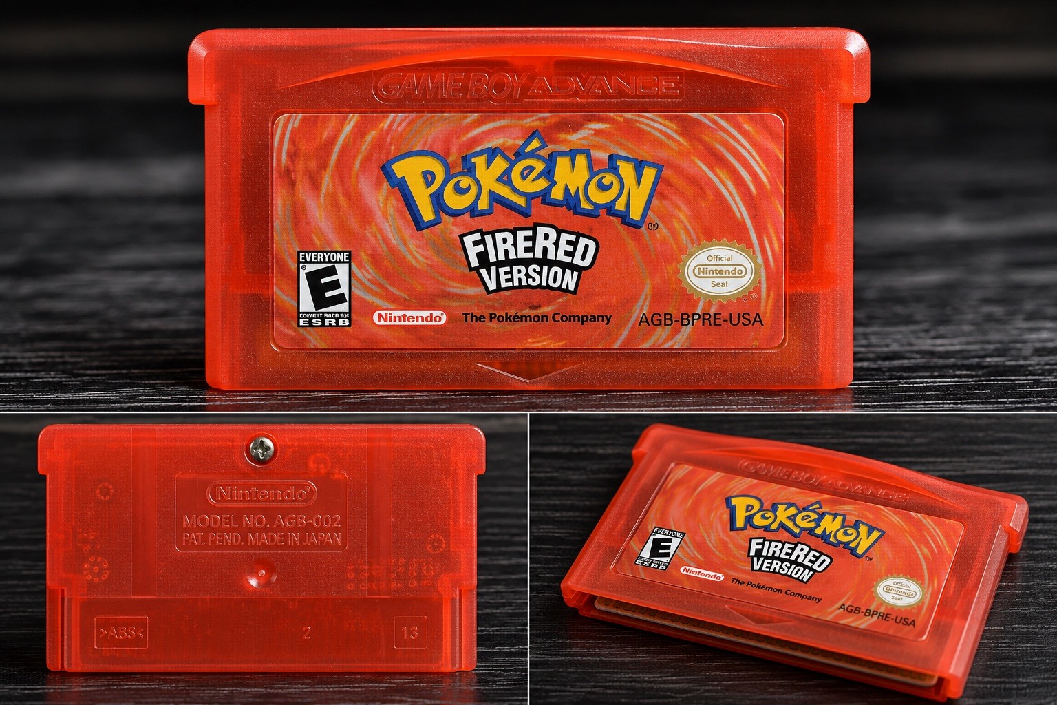 Pokemon: FireRed Version (Nintendo Game Boy Advance, 2004) GBA Authentic CLEAN!