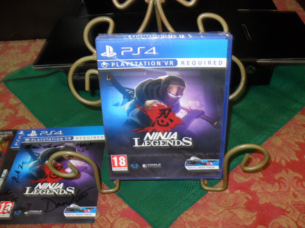 PS4-VR Ninja Legends: incl. Signature Cover: New/Sealed