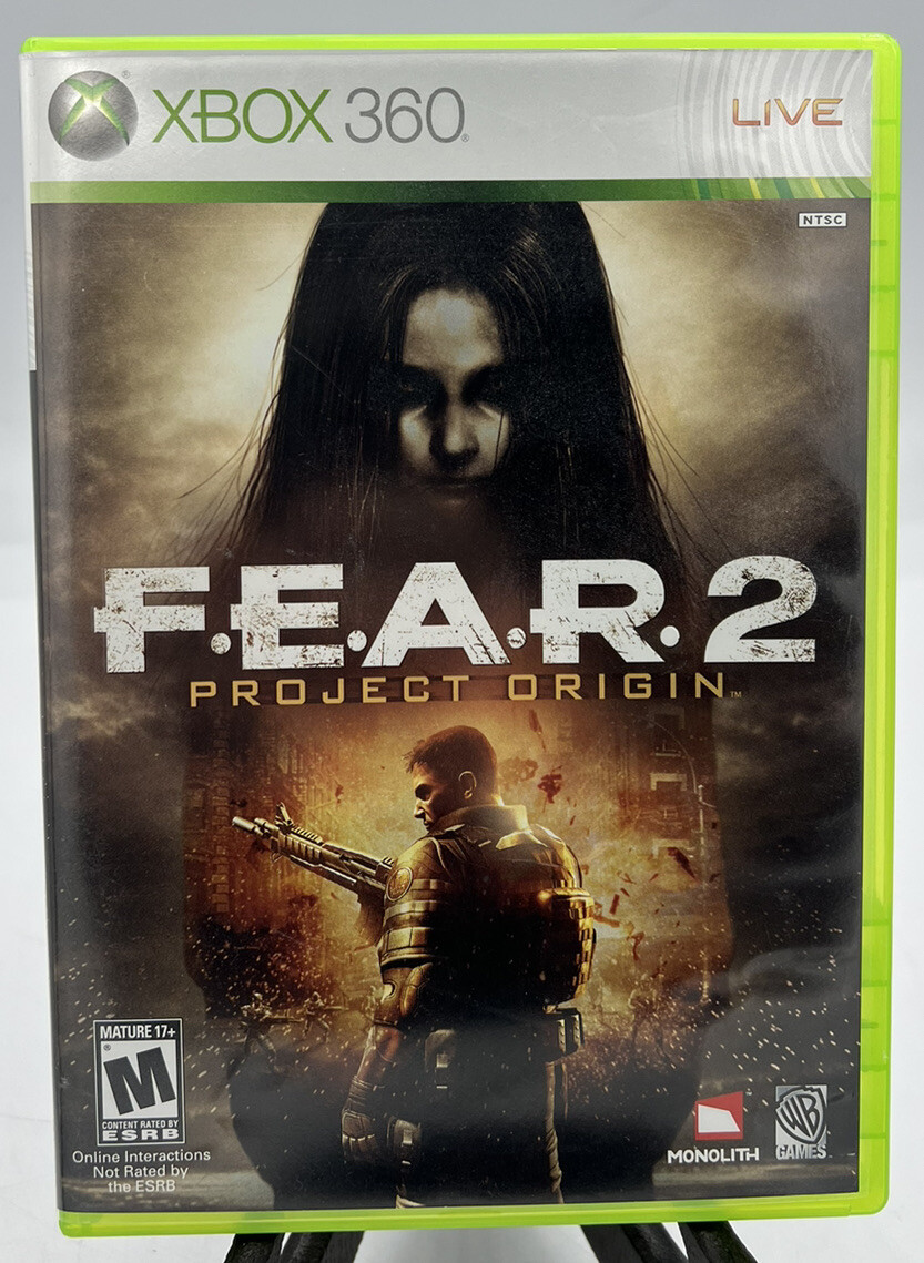 F.E.A.R. 2: Project Origin (Microsoft Xbox 360, 2009) *No Manual*