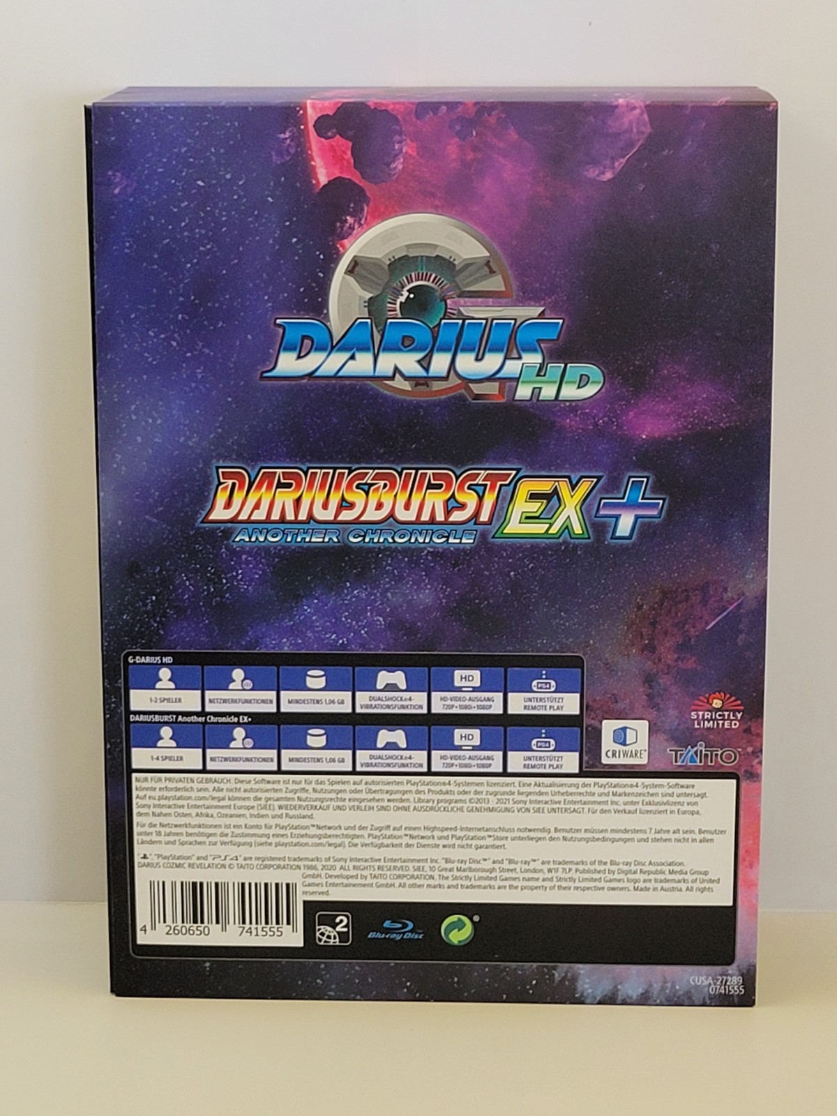 Darius Cozmic Revelation Collector’s Edition – Strictly Limited Games (PS4)