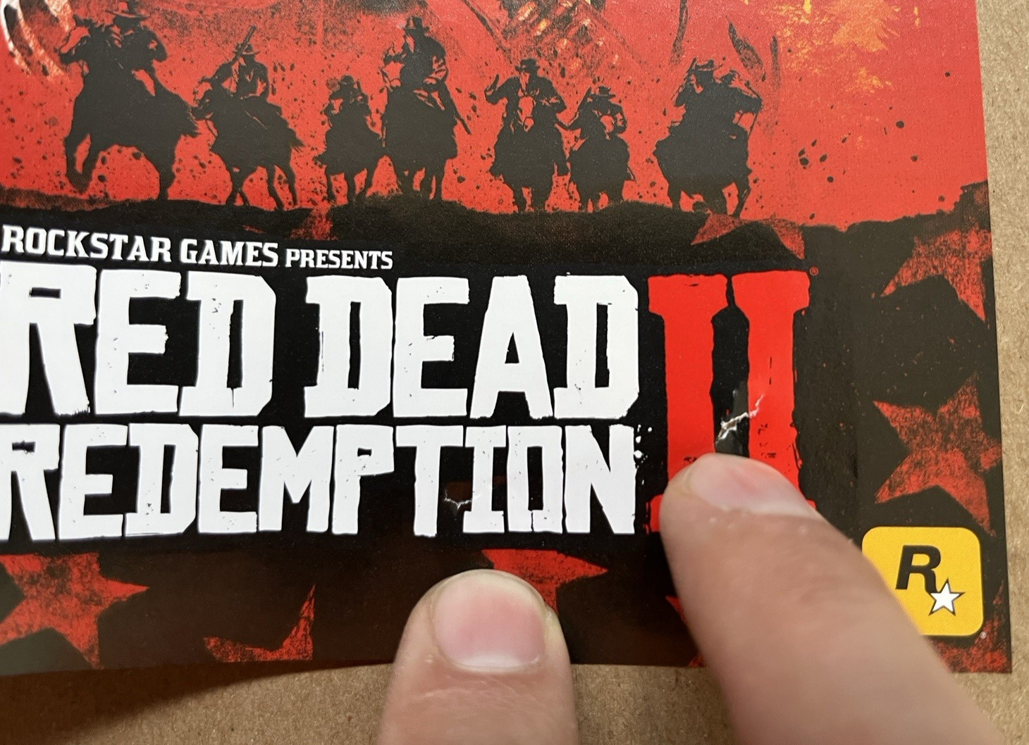 Red Dead Redemption 2 Microsoft Xbox One 2 Discs & Map Cleaned, Tested & Working