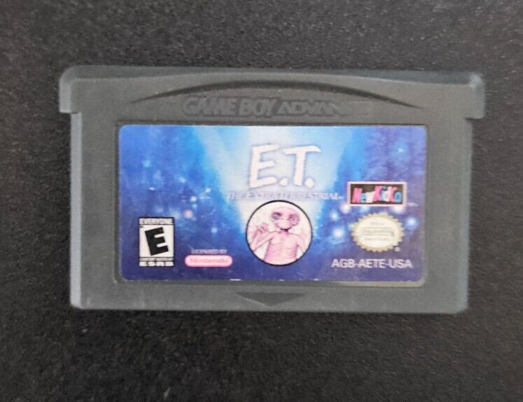 ET The Extra Terrestrial Game Boy Advance Video Game Cartridge Phone Home