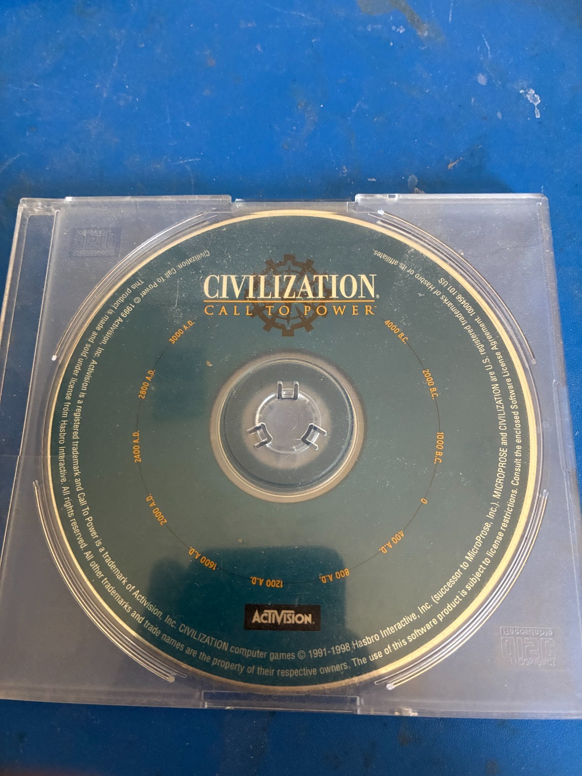 1999 ACTIVISON CIVILATION, CALL TO POWER CD-ROM ONLY WINDOWS