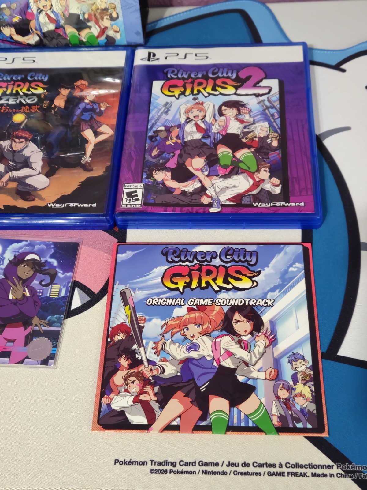 River City Girls PS5 – 3 Games – Collectible box – Cards – Sealed Soundtrack