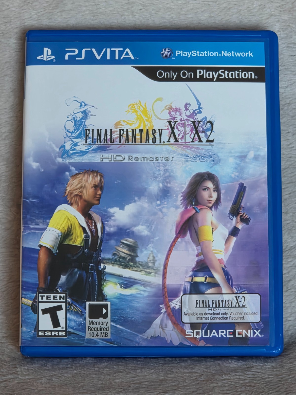 Final Fantasy X | X-2 HD Remaster PS Vita Game Complete Case FFX Tested No Code