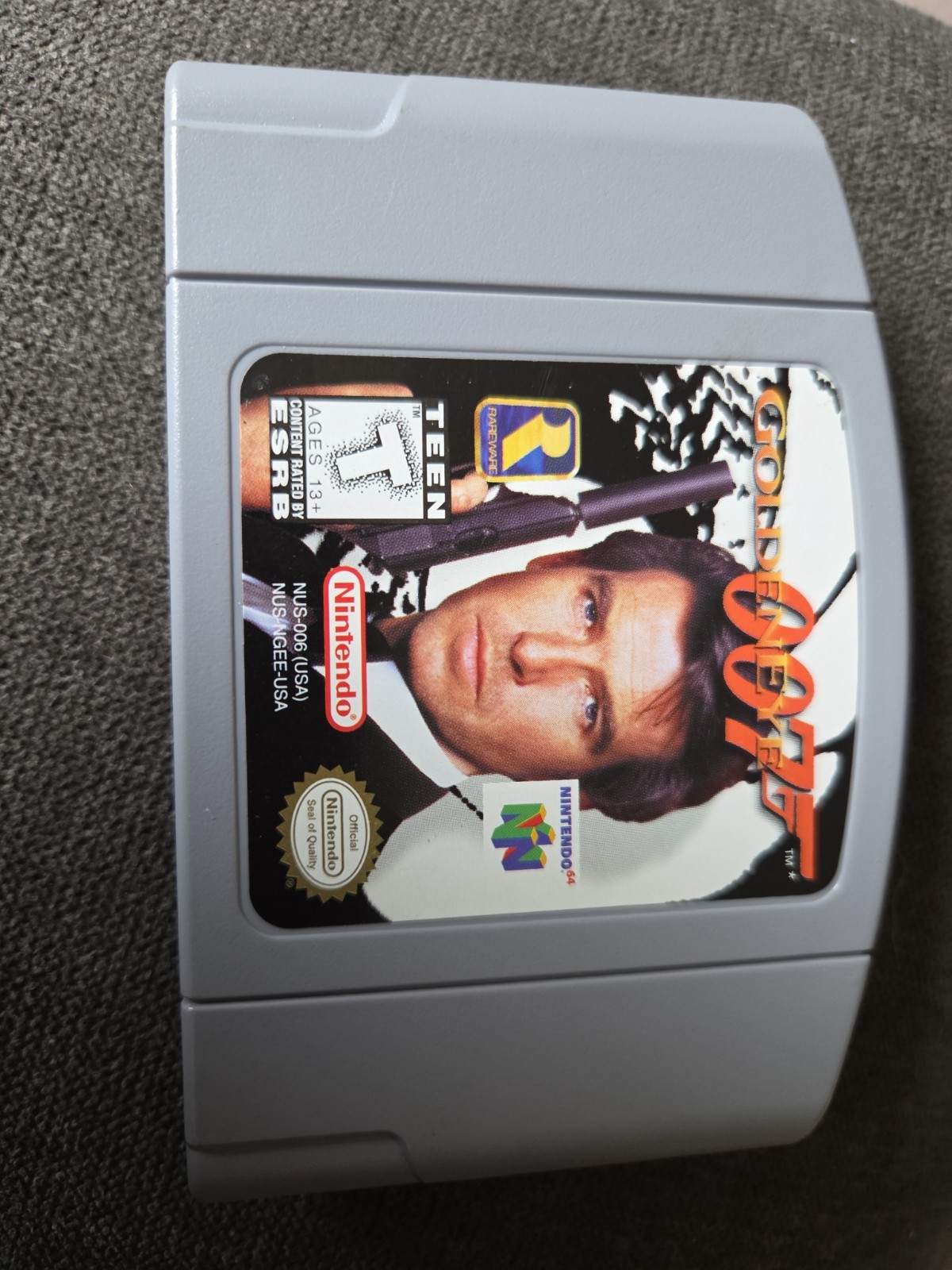 GoldenEye 007 (Nintendo 64, 1997) Cartridge Only