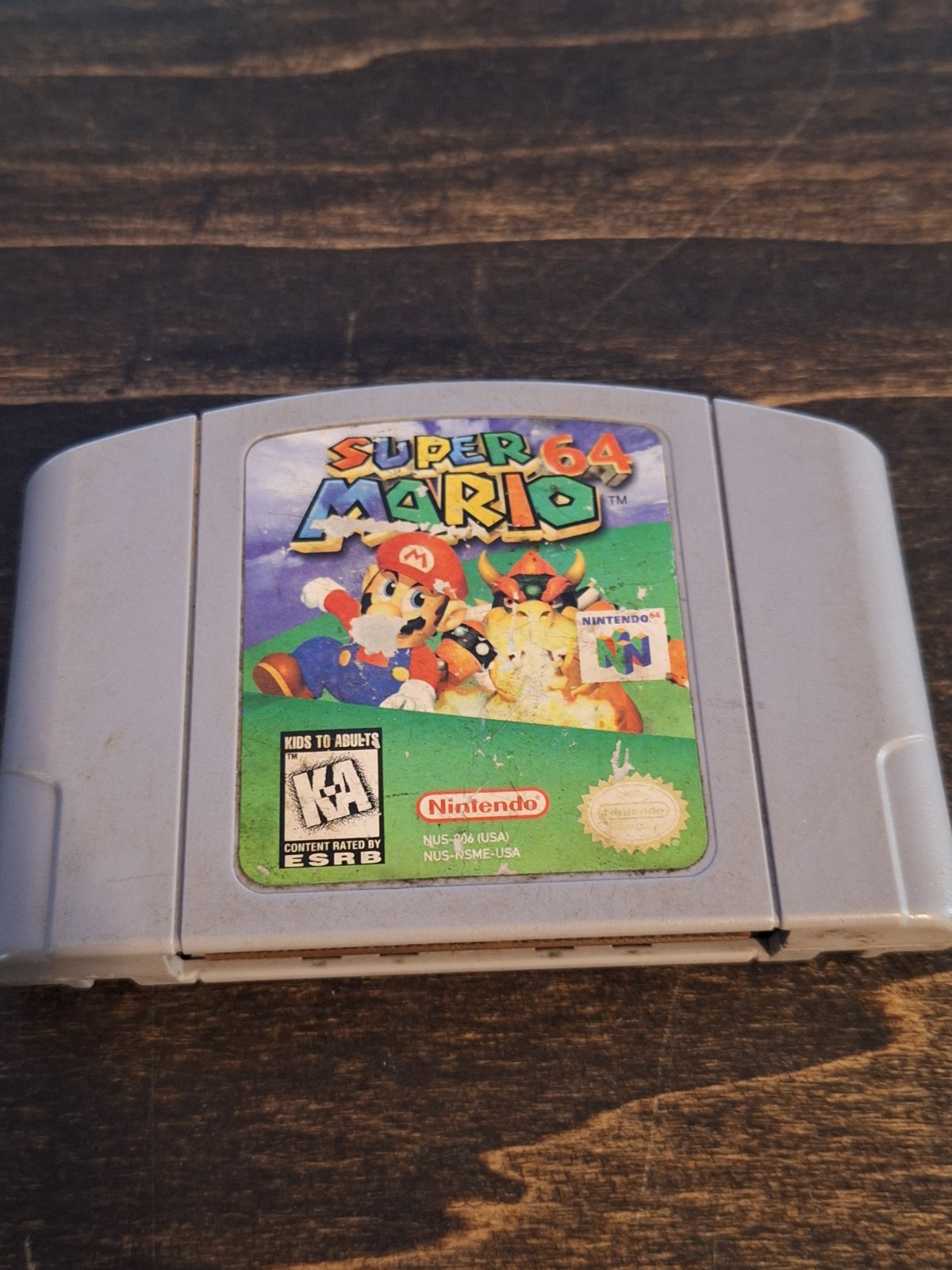 AUTHENTIC! Super Mario 64 – GAME ONLY – NINTENDO 64 –