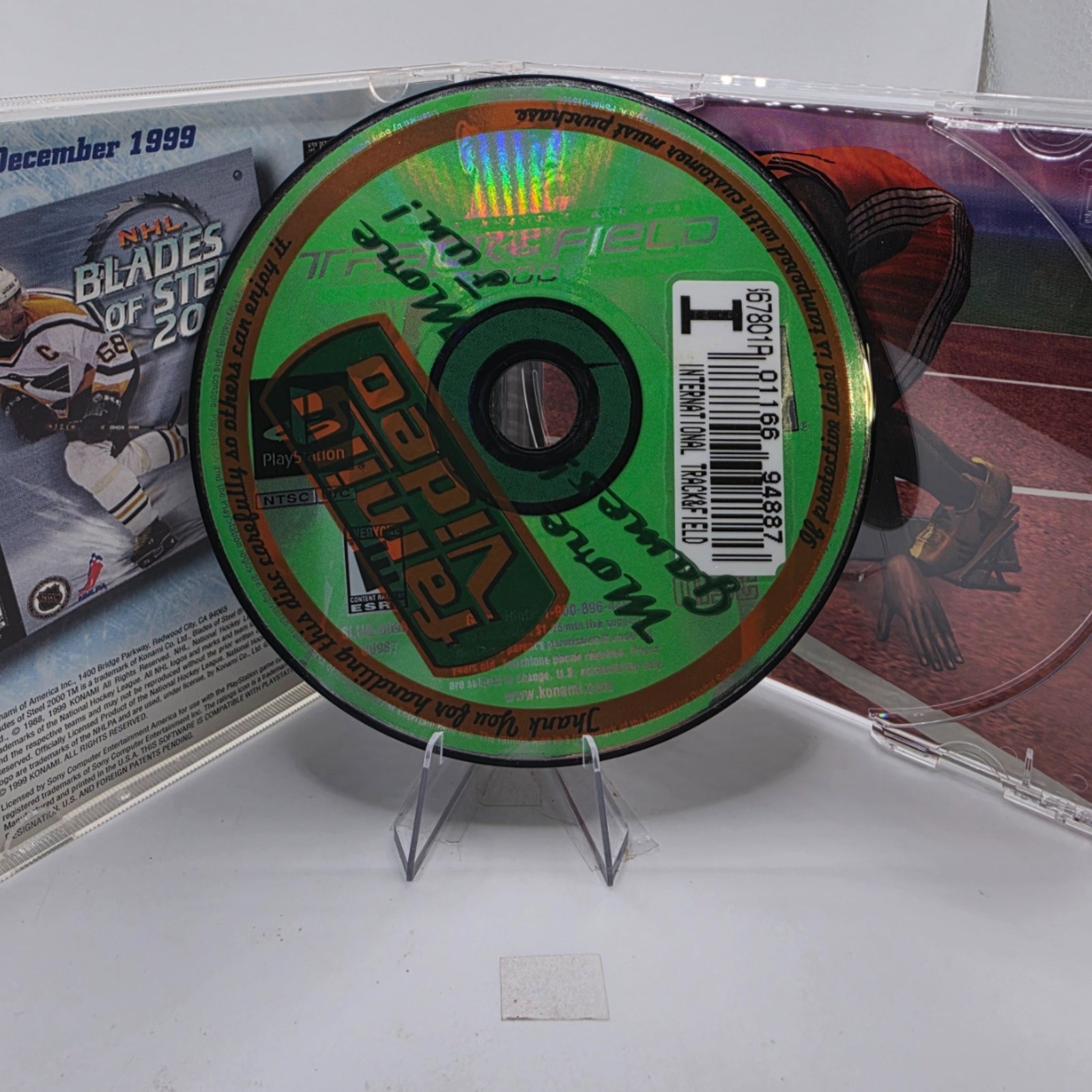 International Track & Field 2000 PlayStation CIB Sports Game