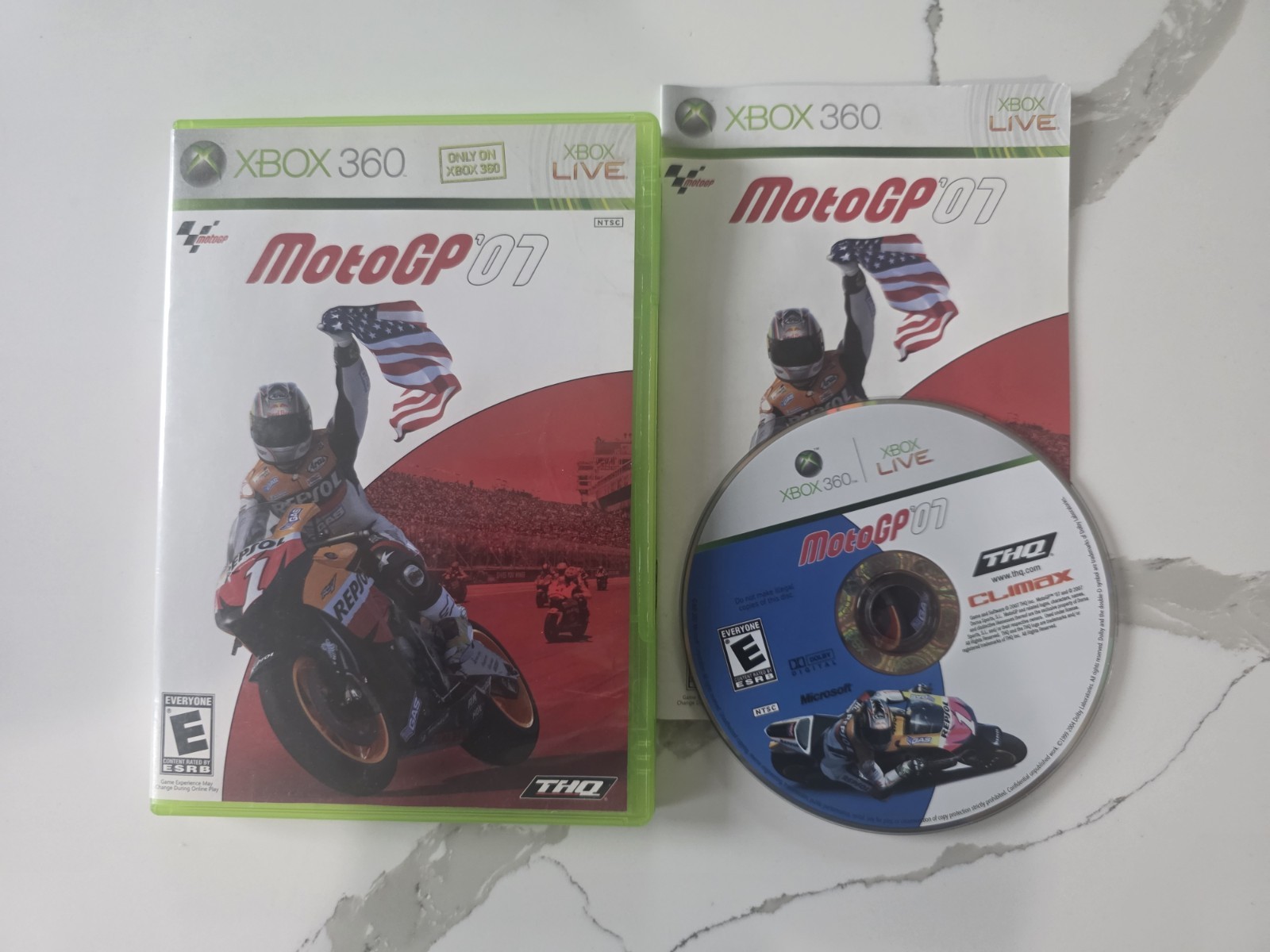 Moto GP 07 (Xbox 360) Complete/CIB! Tested & Working! Free Shipping!