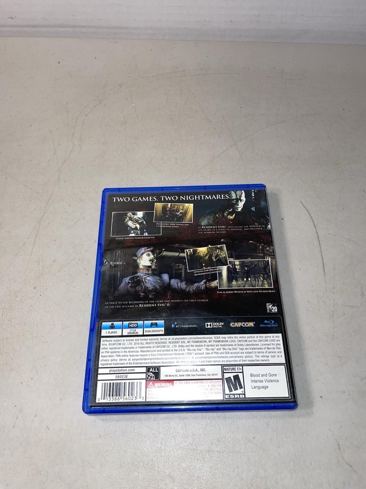 Resident Evil Origins Collection-PlayStation 4-PS4
