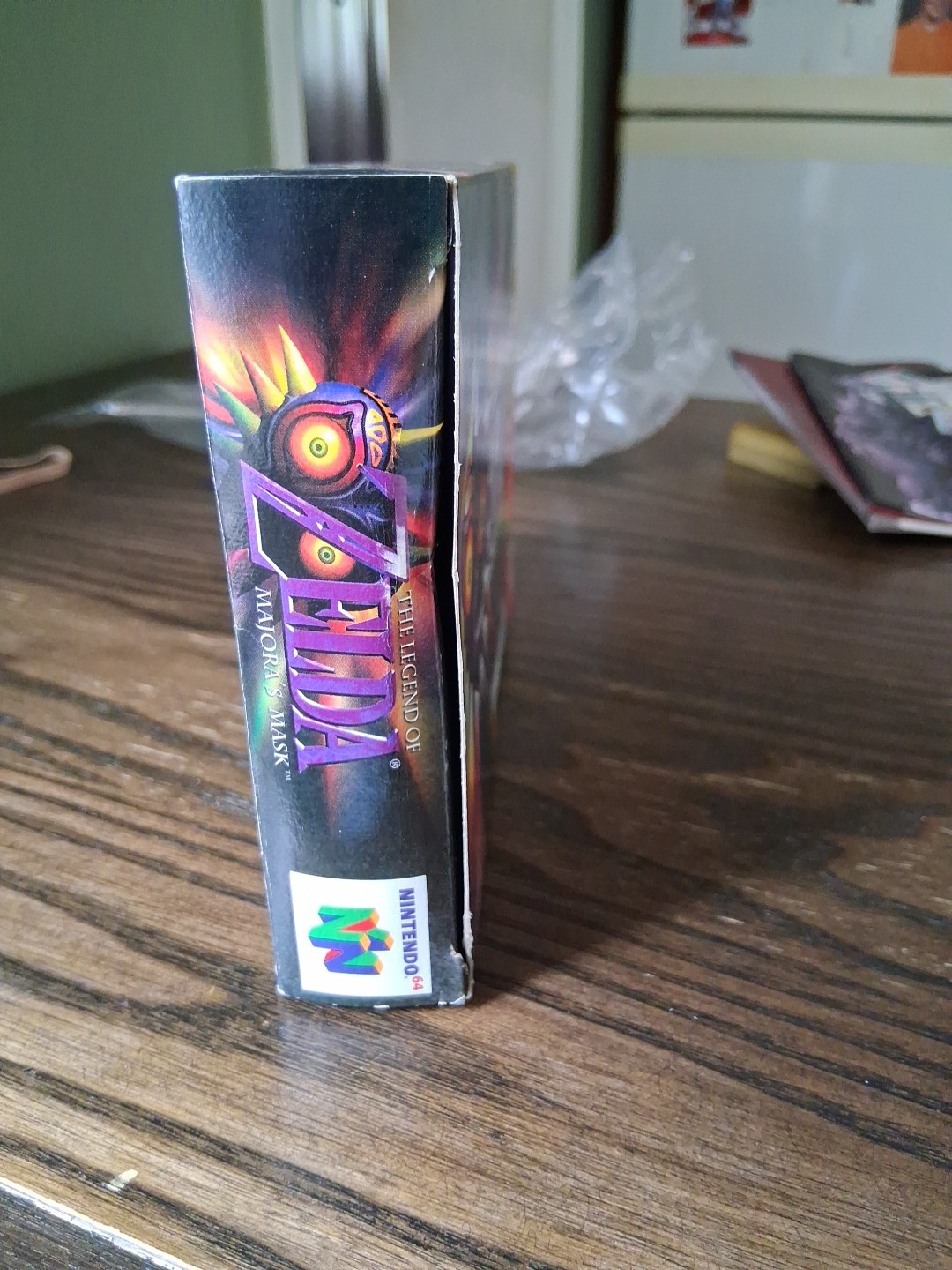The Legend of Zelda Majora’ s Mask N64 Collector’s Edition CIB Gold Holo Cart