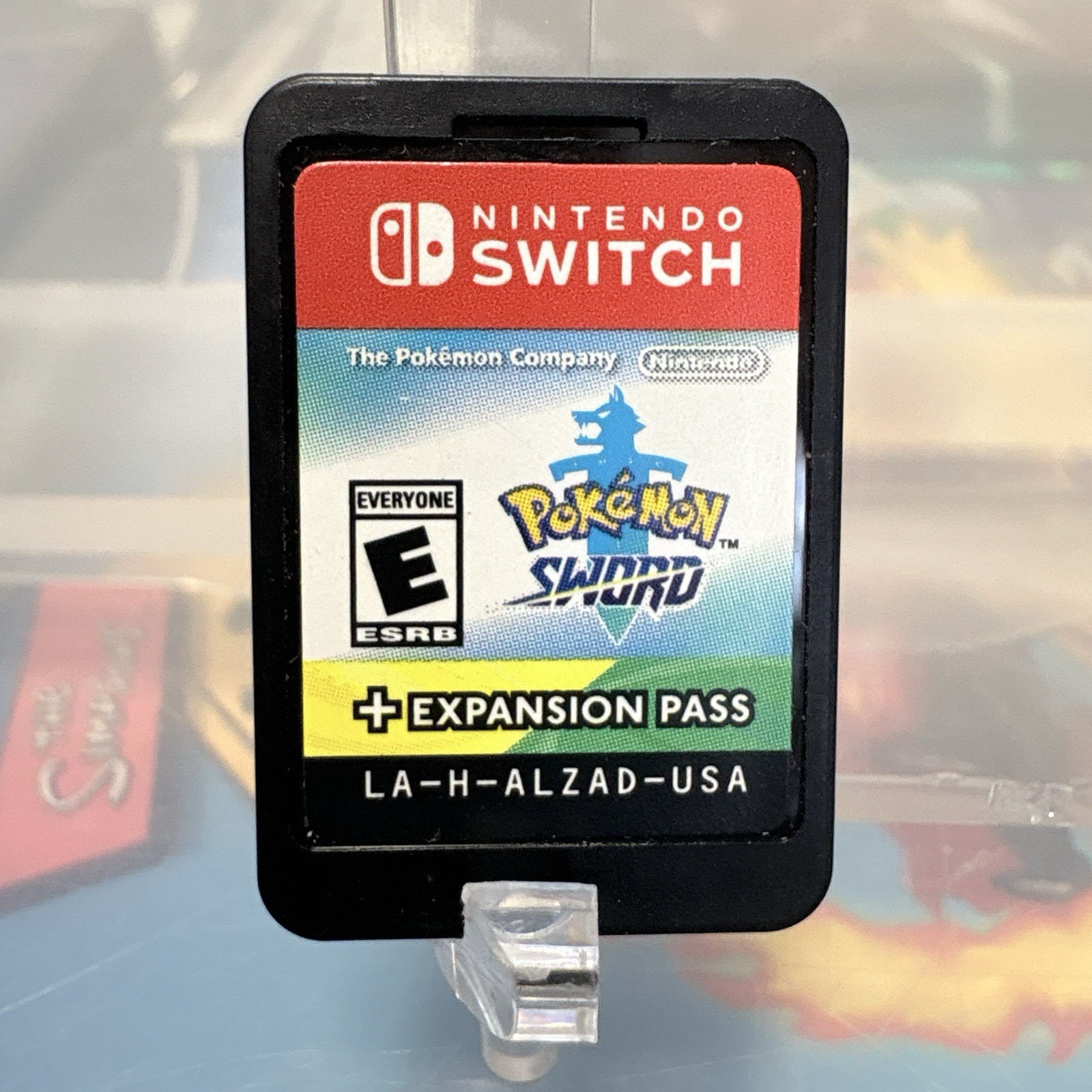 Pokemon Sword + Expansion Pass Nintendo Switch Loose Cartridge Only Tested