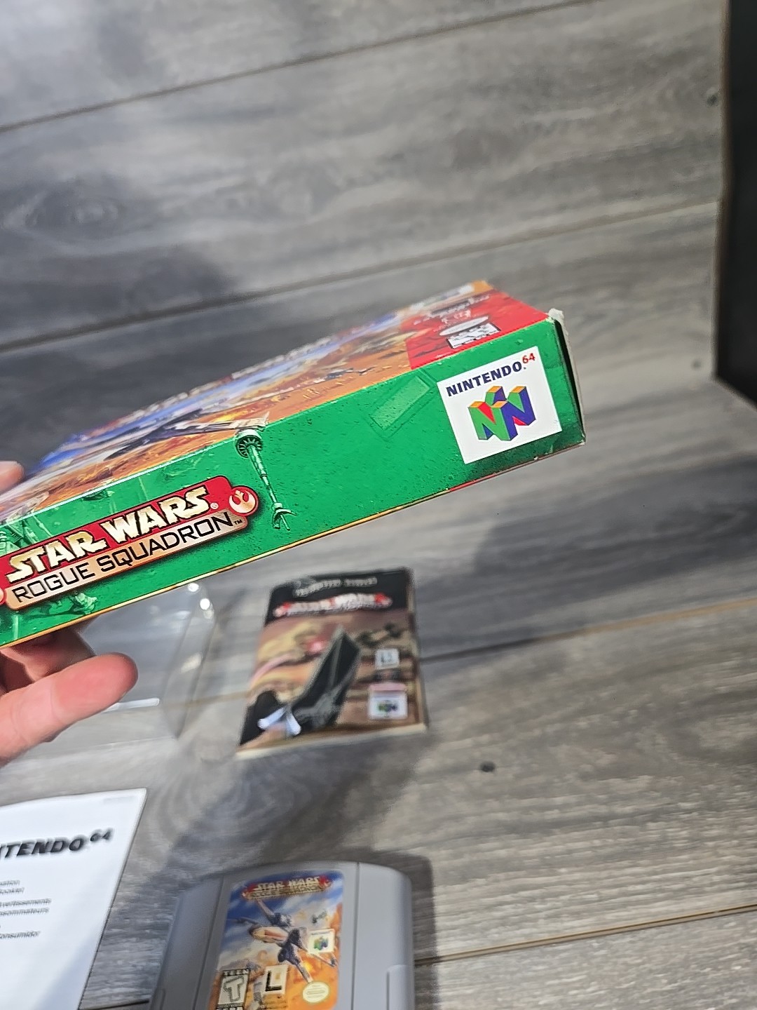 Star Wars: Rogue Squadron (64, 1998) CIB 🌟 [GREAT BOX] – Complete In Box