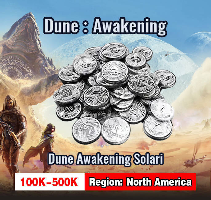 Dune Awakening Solari Currency💰1000k – 5000k=5M Cheap SOLARIS (All Server NA)✔️
