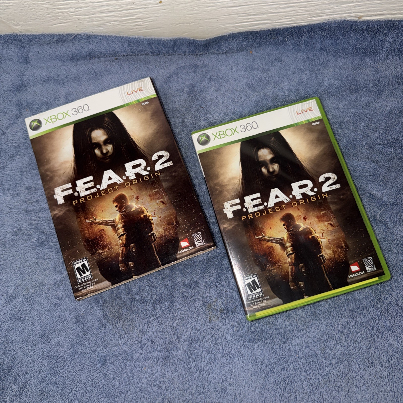 F.E.A.R. 2: Project Origin Xbox 360 (NTSC) Version CIB US Seller Nice!!
