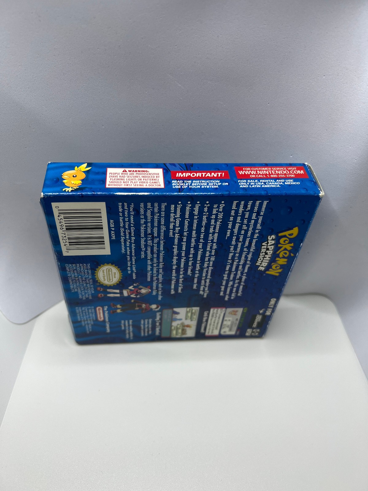 Pokemon: Sapphire Version (Complete In Box)