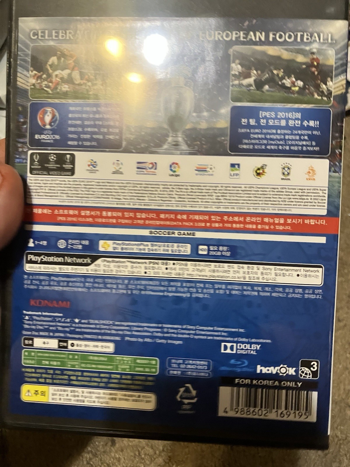 Authentic & Tested PES Pro Evolution Soccer 2016 PS4 Korean, Cib, Works, Read