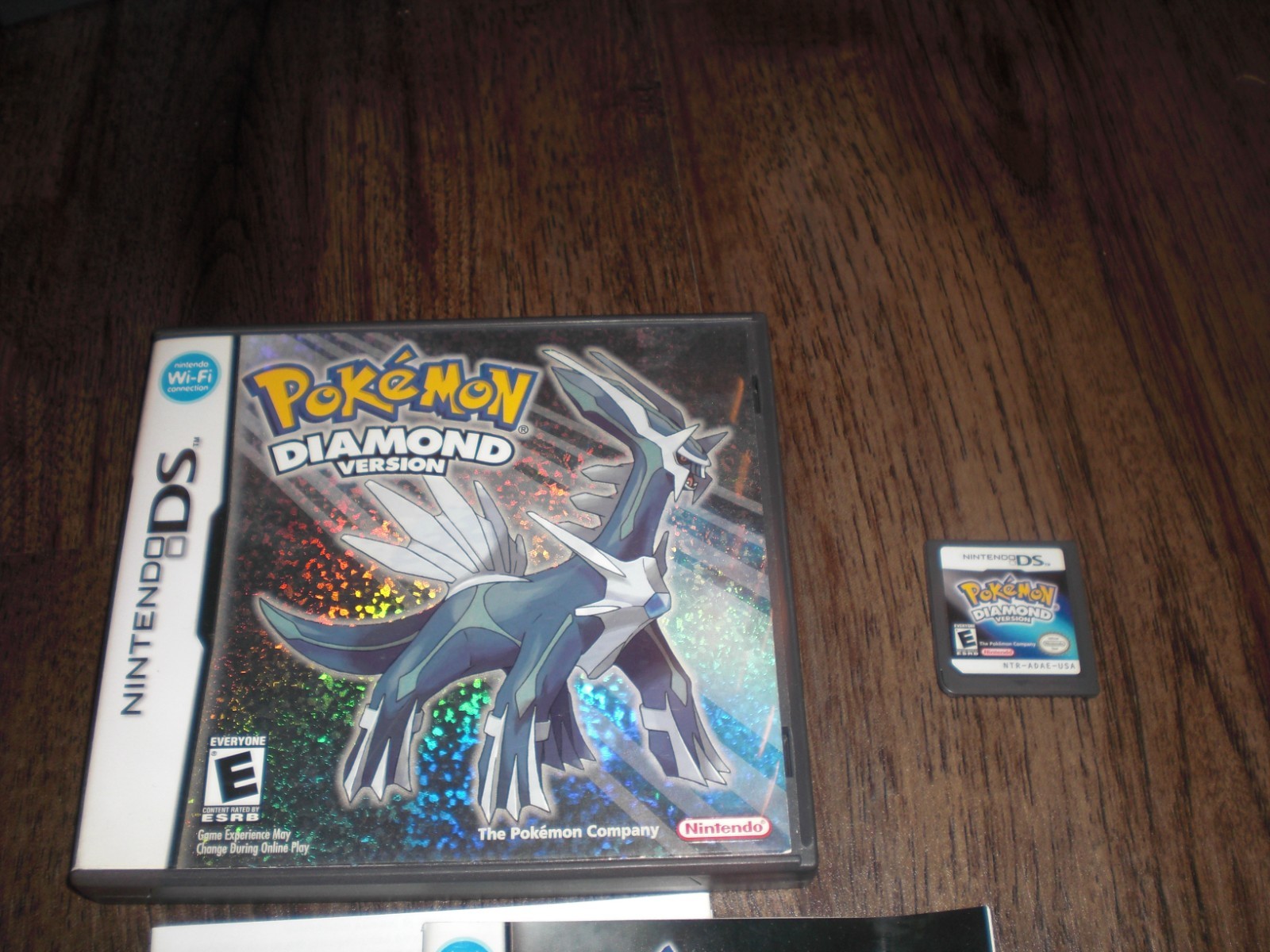 AUTHENTIC Pokemon Diamond Version Game 4 Nintendo DS 3DS XL System COMPLETE CIB