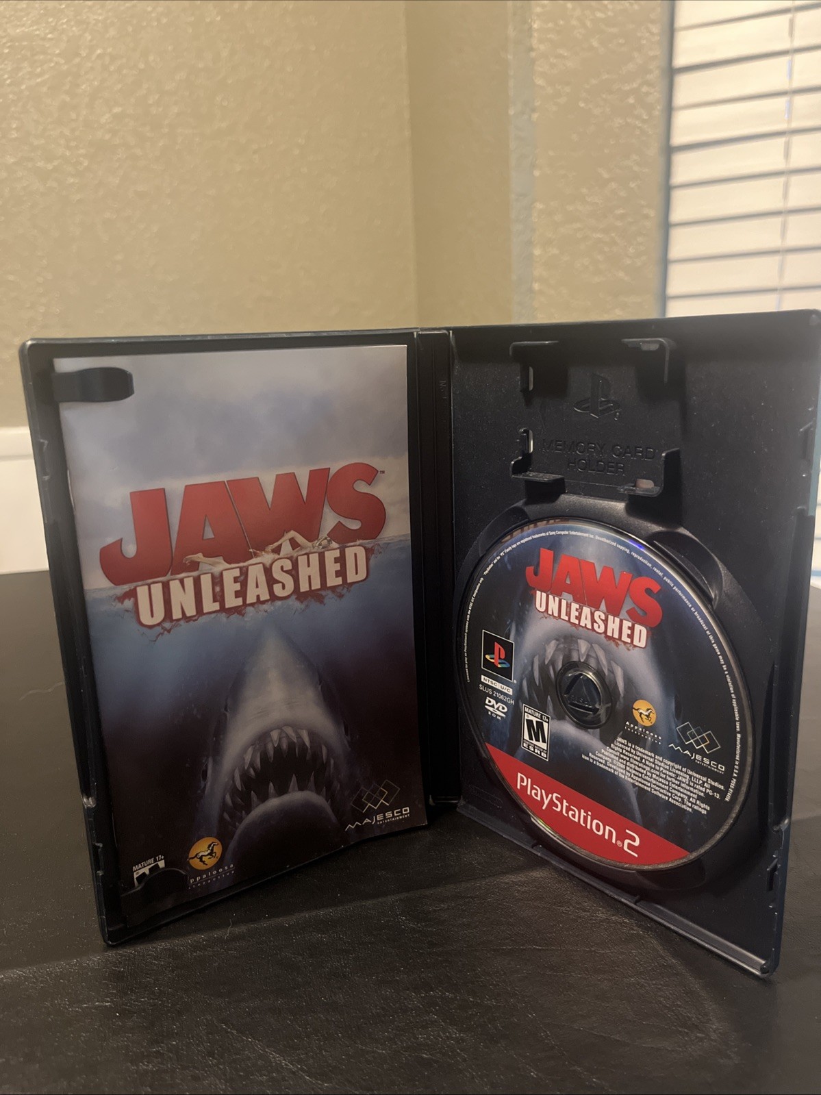 Jaws Unleashed PS2 (Sony PlayStation 2, 2006) Greatest Hits Complete w/ Manual